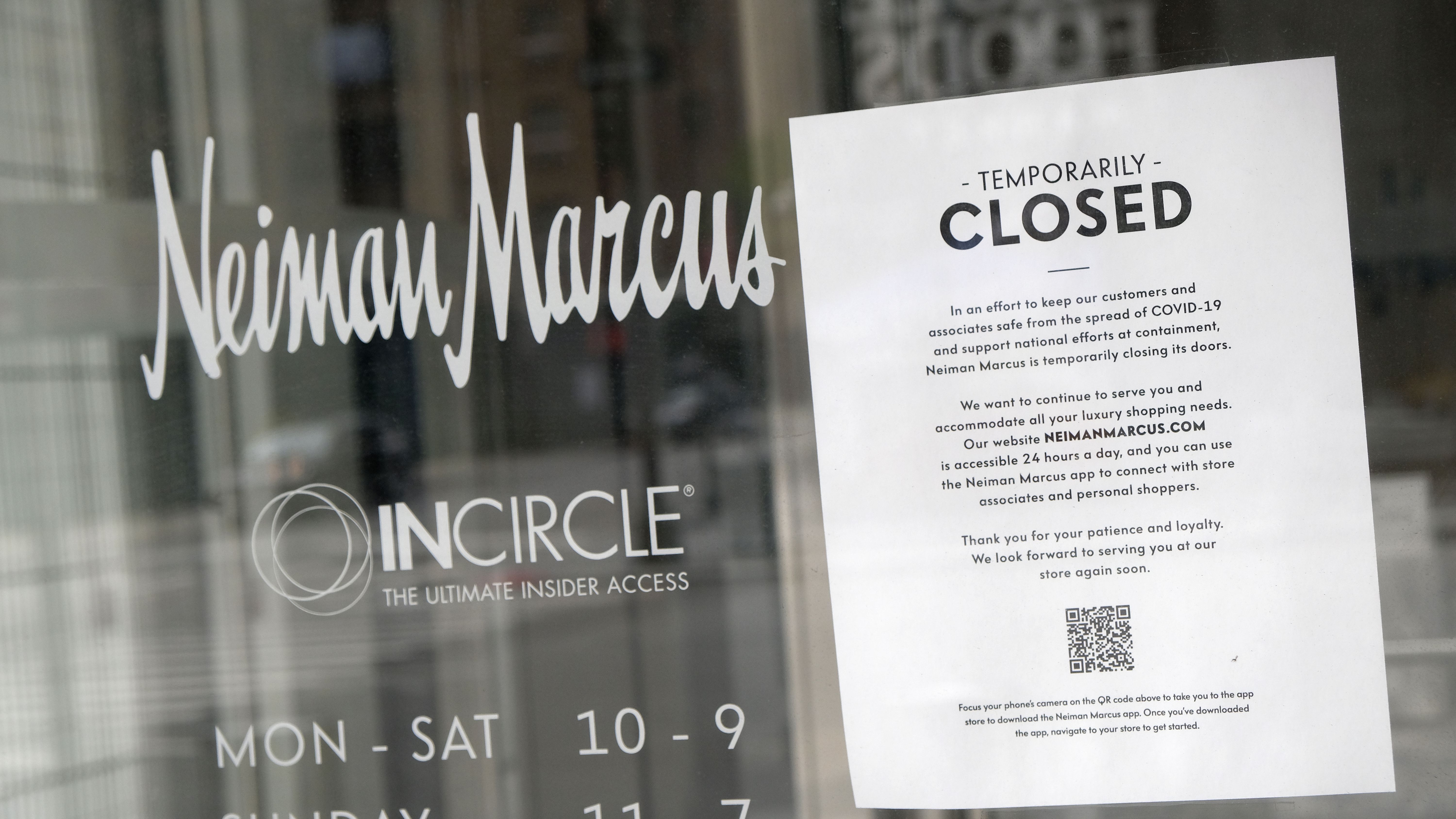 Neiman Marcus Files Chapter 11, First Major Retail Chain in COVID-19 Crisis
