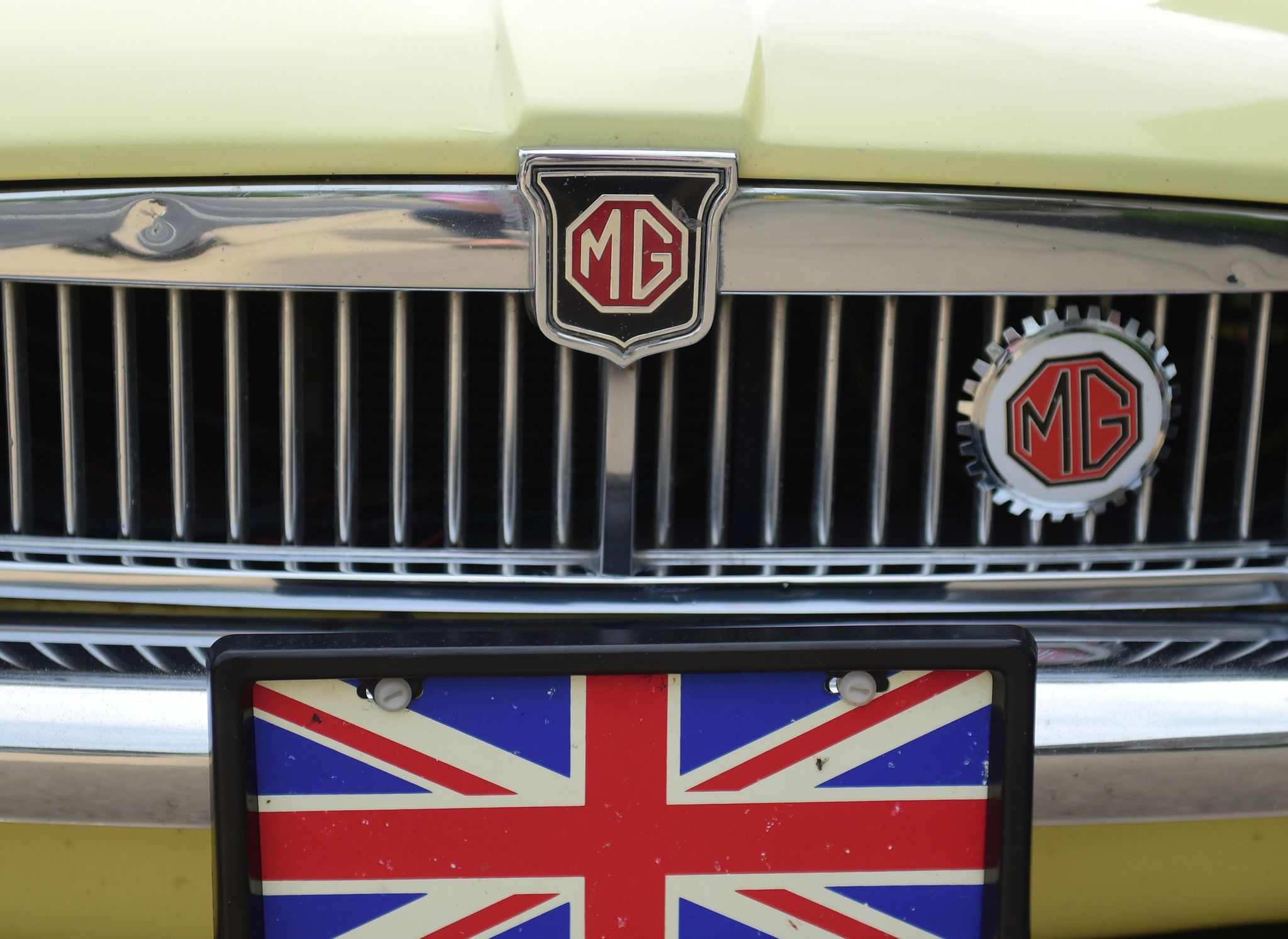 MG MIDGET GRILLE WITHOUT PLINTH AND BADGE 