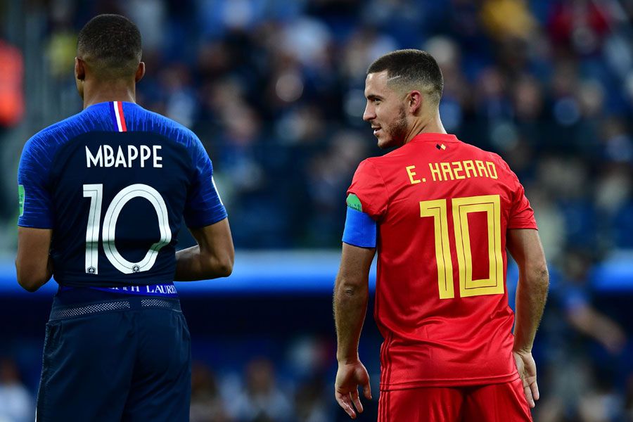 Mbappe, Hazard