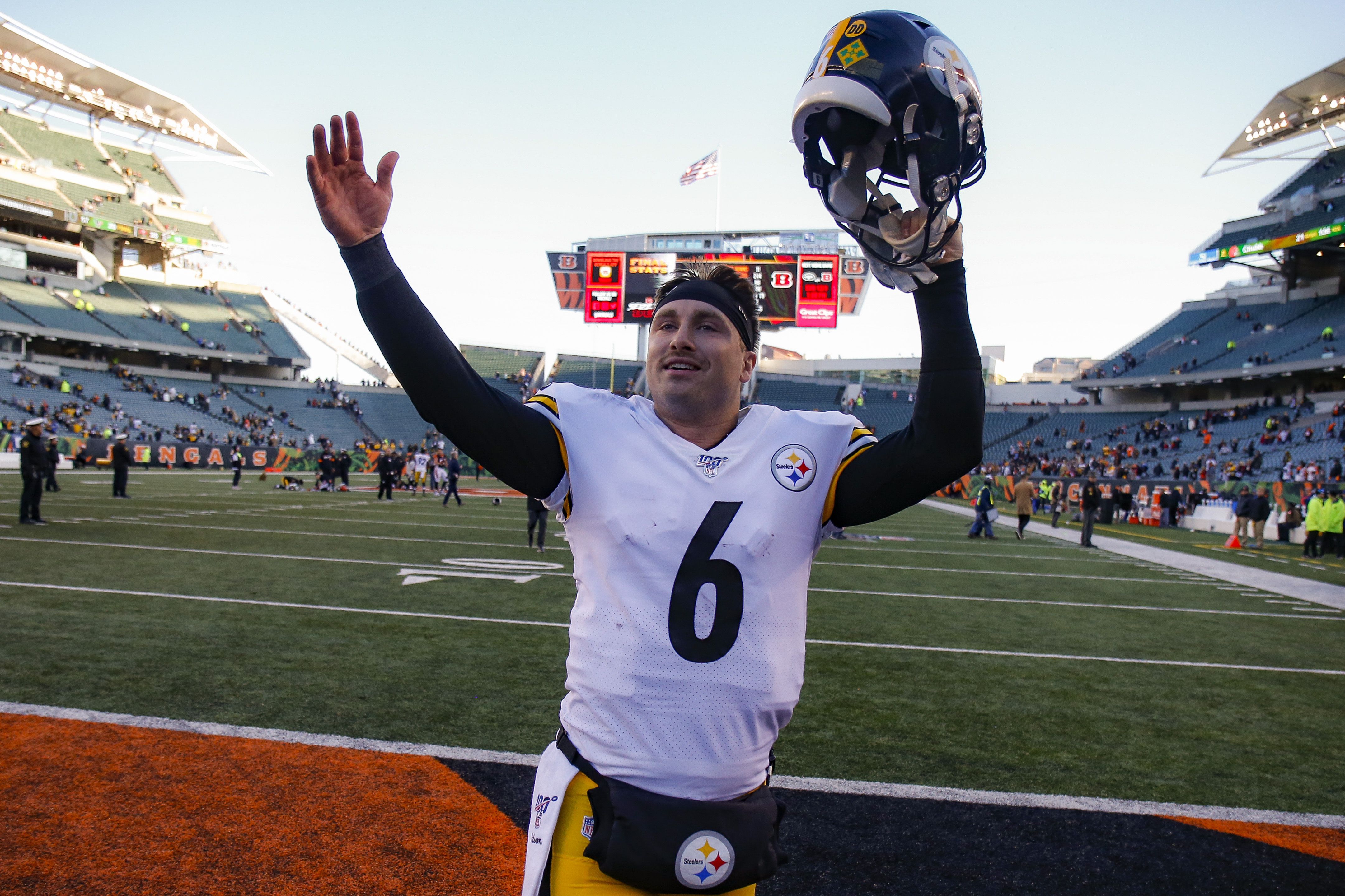 Mason Rudolph benched in Pittsburgh Steelers' win over Cincinnati