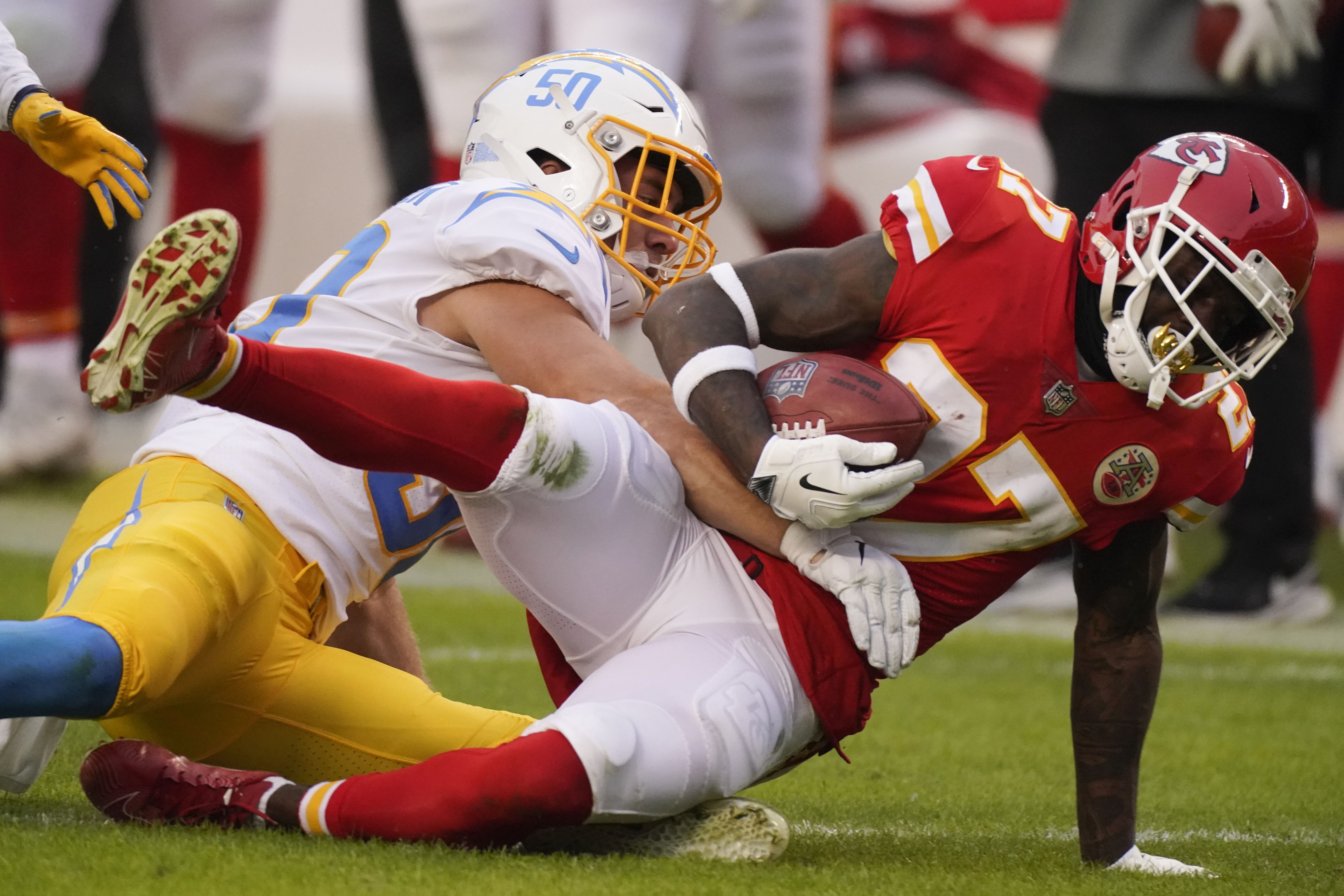 Chiefs Running Back Darwin Thompson Scores First Touchdown Of Season  Against Chargers