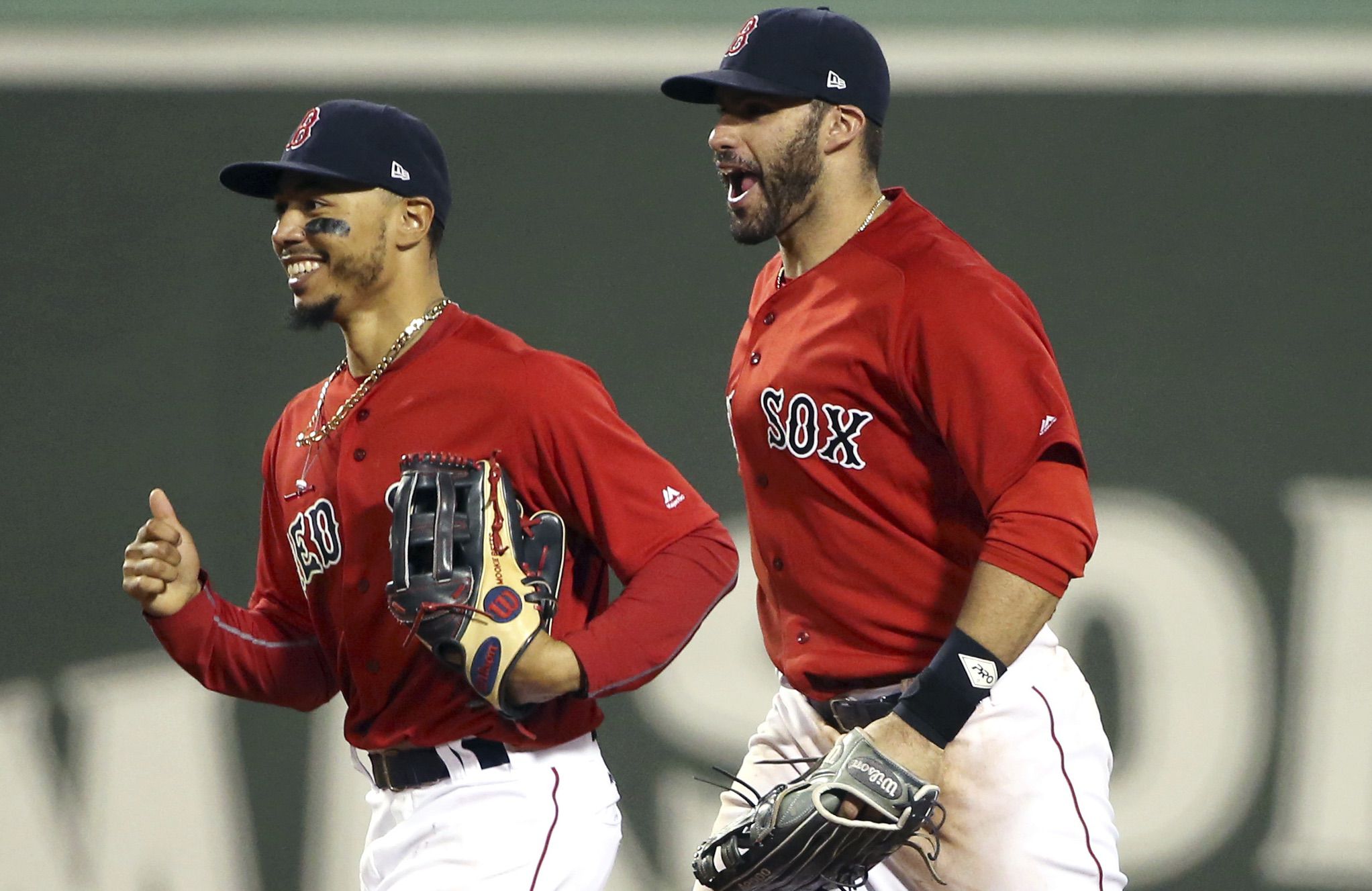 Hitting bonds Red Sox stars J.D. Martinez and Mookie Betts