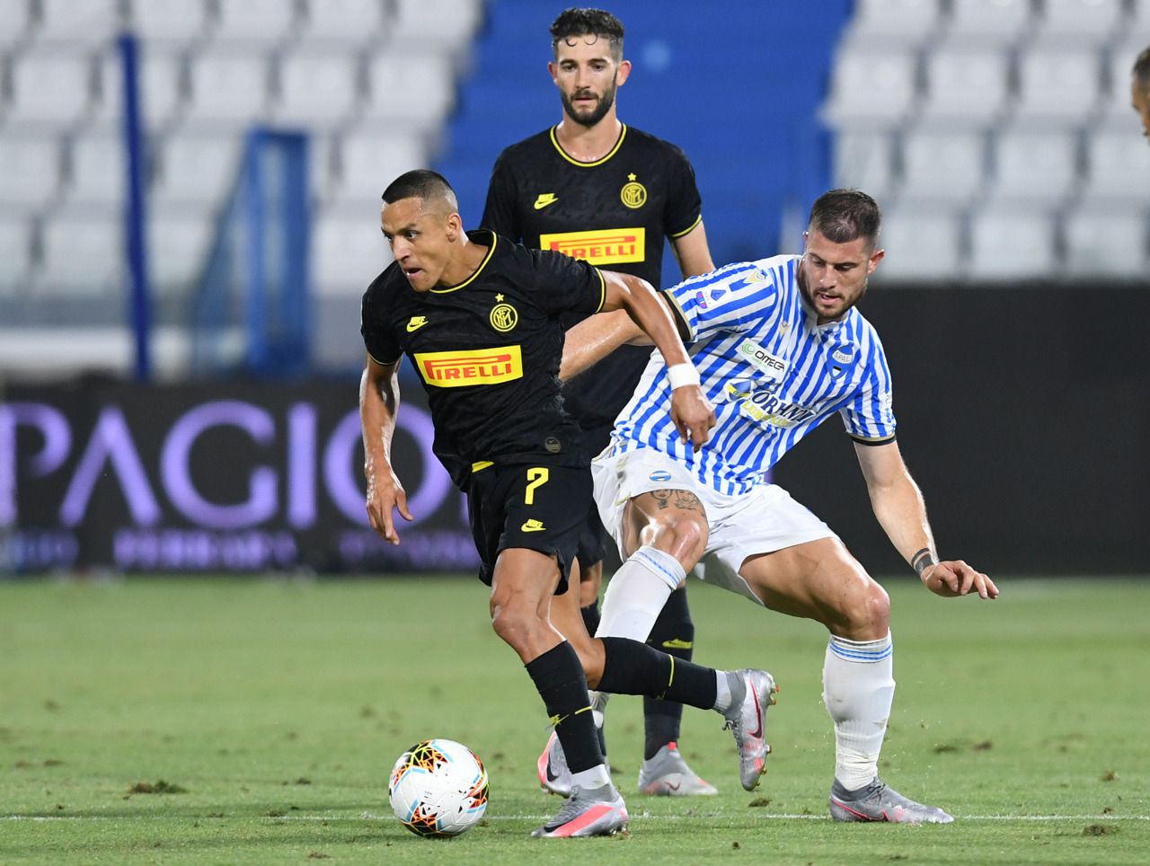 Alexis Sánchez contra Spal