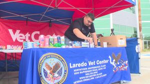 Local organization collects items to support the troops