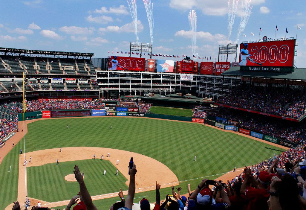 GOAT on the field: Adrian Beltre visits Rangers ahead of game vs. Dodgers