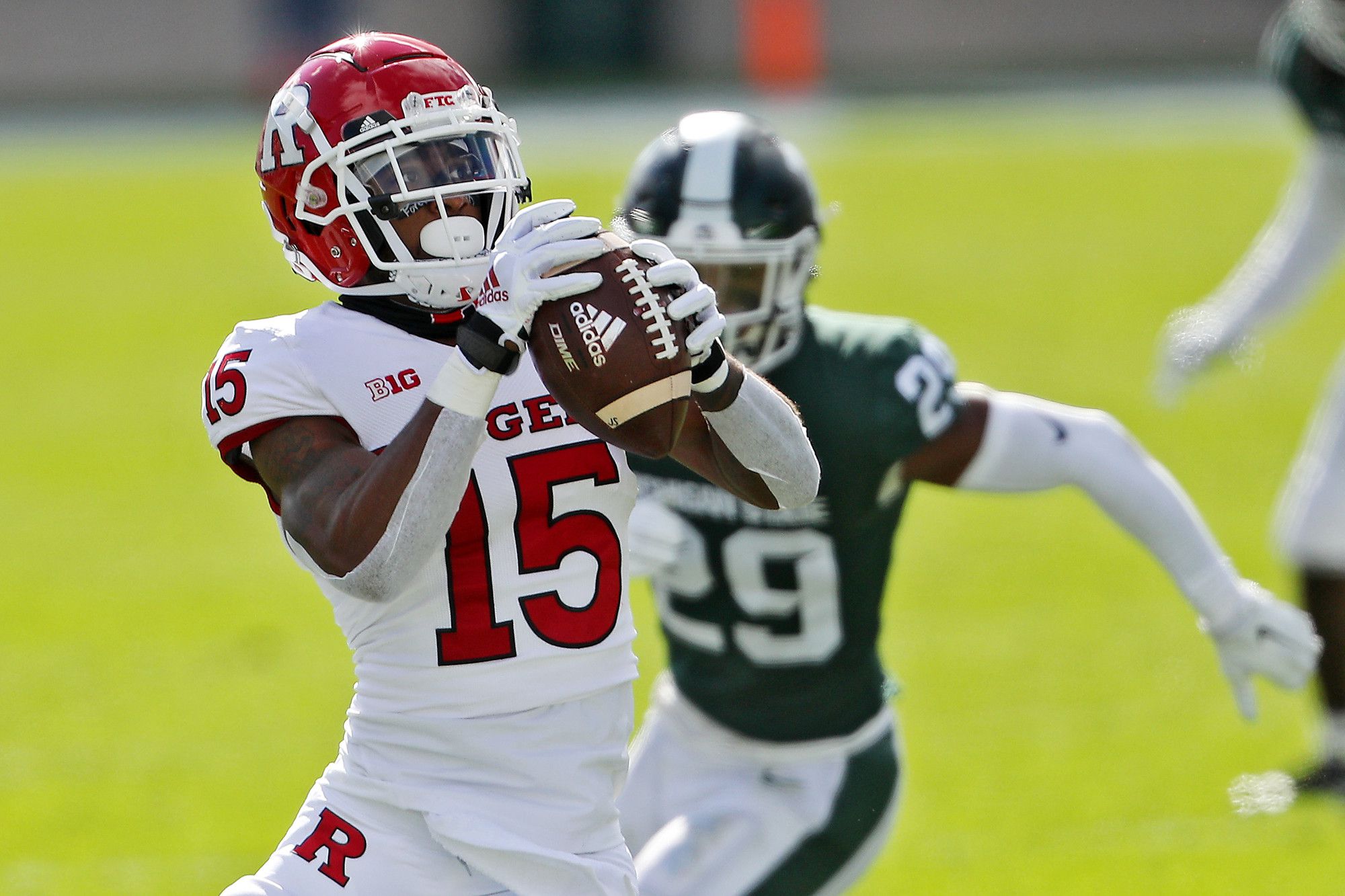 Rutgers upsets Michigan State: How Noah Vedral found 'a home' after  previous stops at UCF, Nebraska 