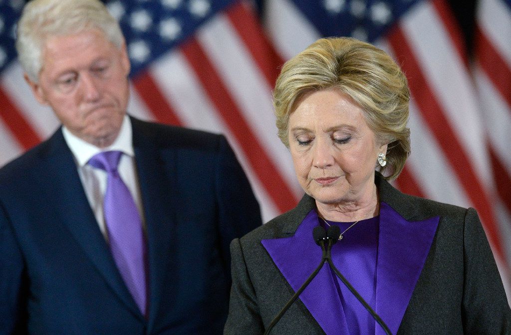 Disarray And Shock At Clinton S Delayed Concession Speech