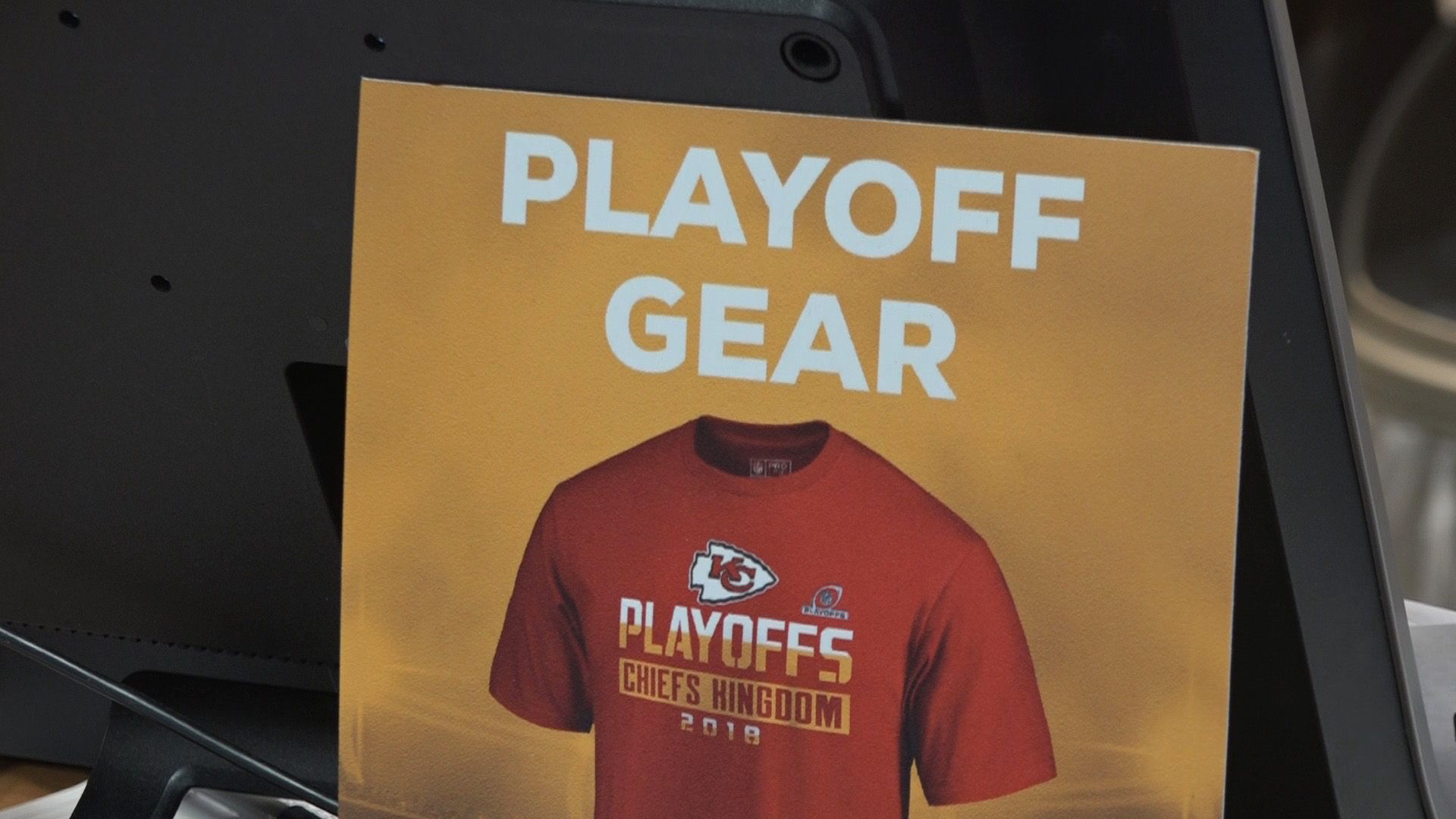 Chiefs gear 'flying off the shelves' amid historic playoff run