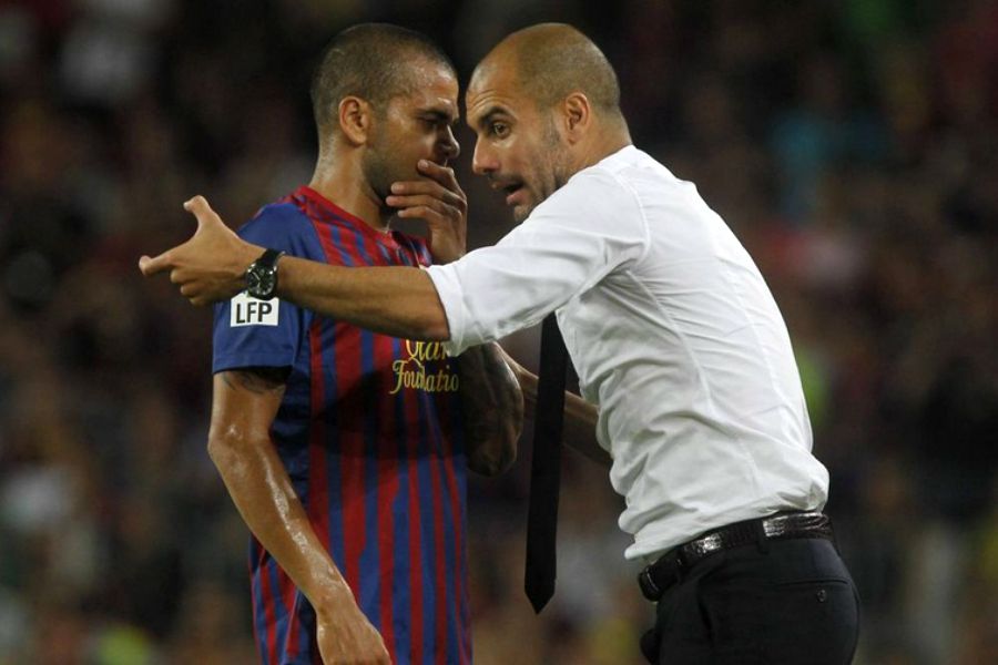 dani alves pep