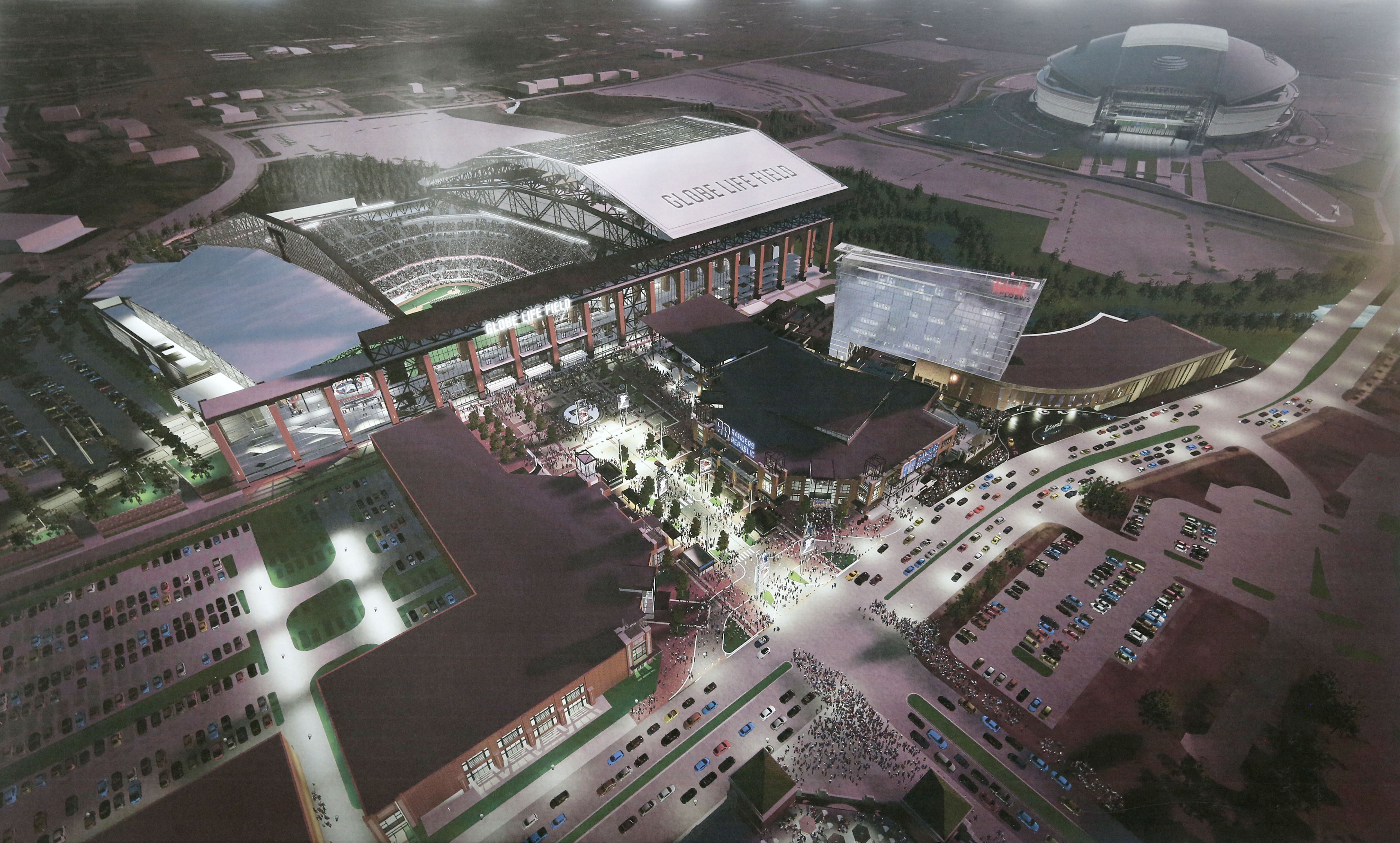 The Design Behind the Rangers' New Globe Life Field — College