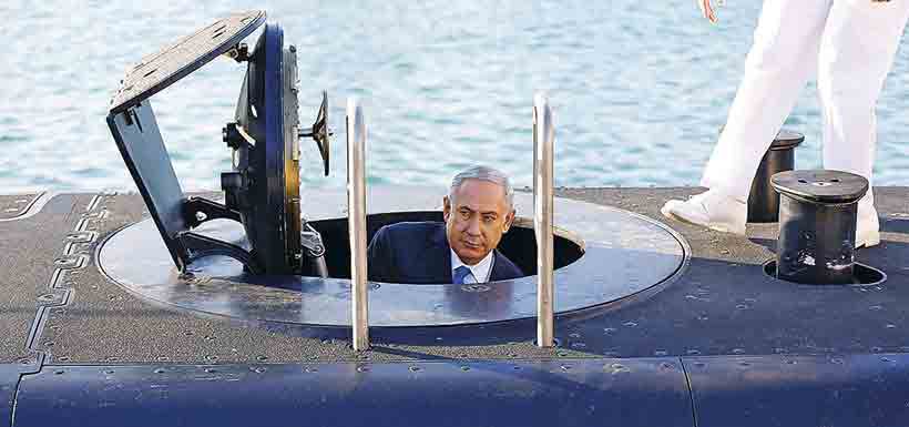 Netanyahu sale del submarino Rahav