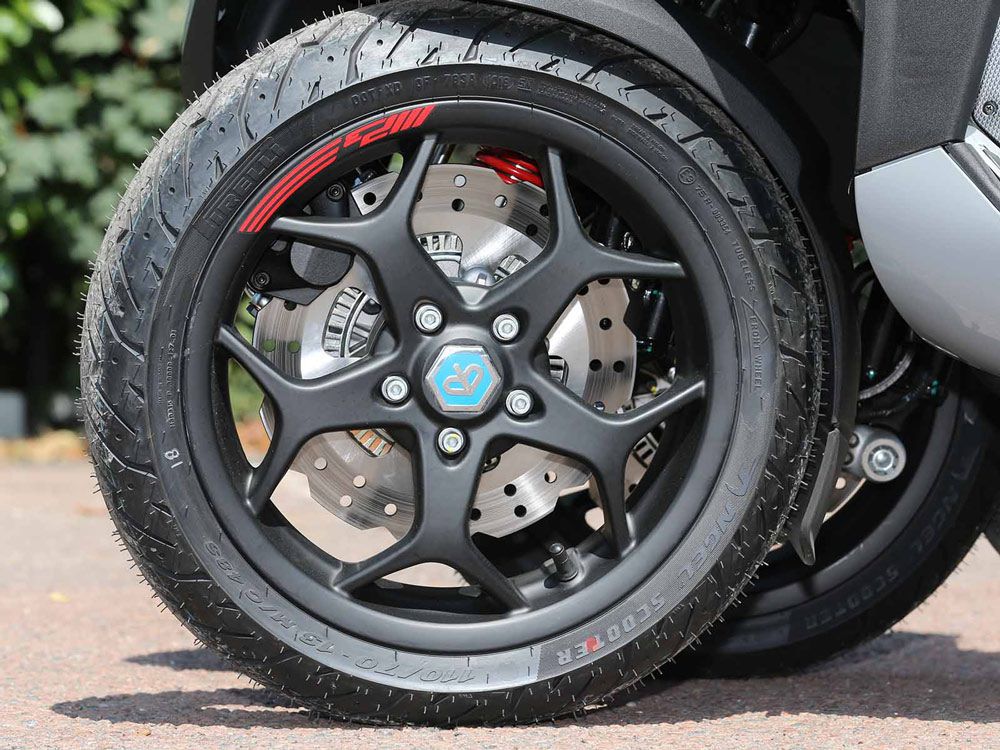2014 2015 2016 2017 2018 2019 2020 Motorrad vorne hinten Bremsbeläge Organic Disc For PIAGGIO MP3 500 LT Business ABS 13 Inch Front Wheel/14 Inch Rear Wheel
