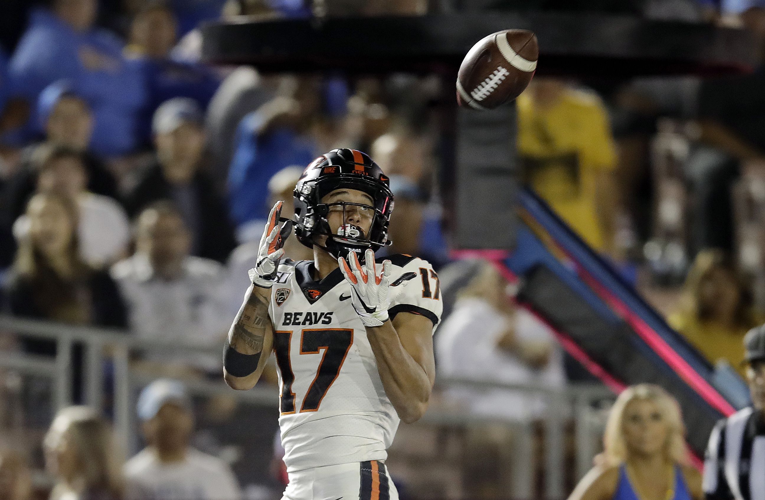 Buffalo Bills: Isaiah Hodgins, Oregon State WR, taken in sixth round