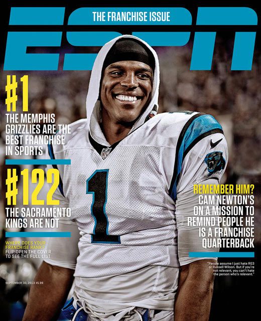 Cam Newton is playing like Superman, but he's not acting like one - ESPN -  NFC South- ESPN