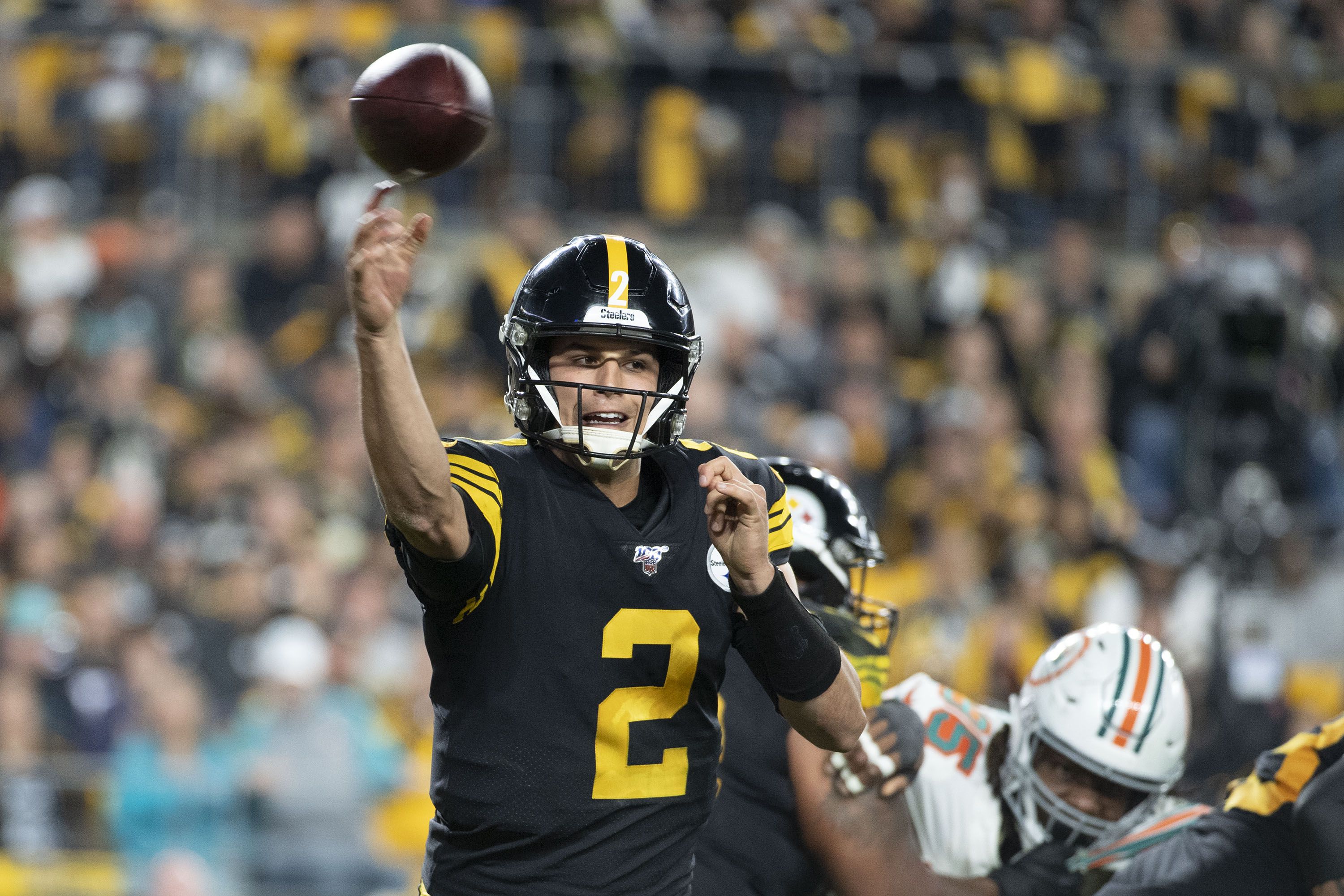 Steelers WR Diontae Johnson rooting for Mason Rudolph