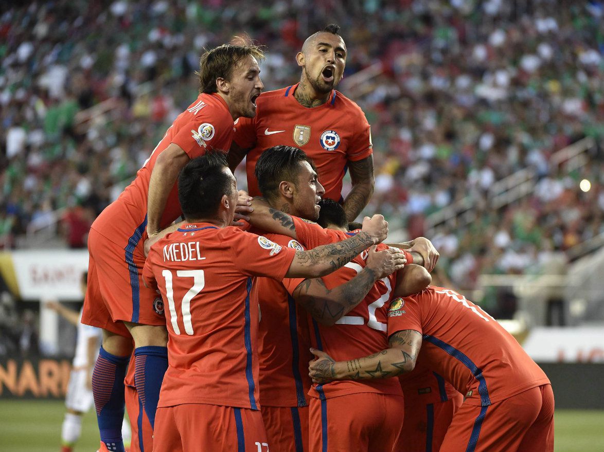 Chile demolió 7-0 a México y accedió a semifinales de Copa América Centenario