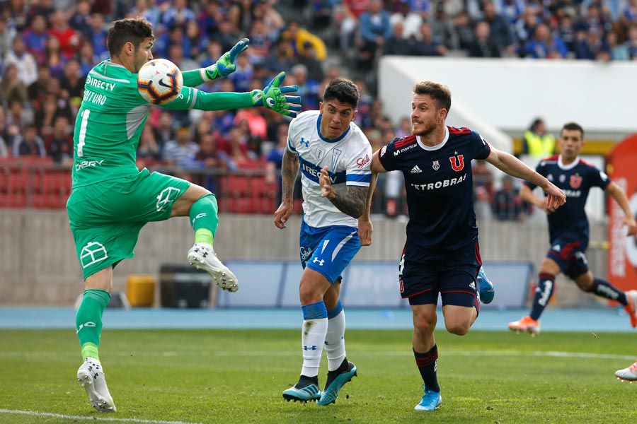 Ángelo Henríquez, Universidad Católica, Universidad de Chile, Clásico