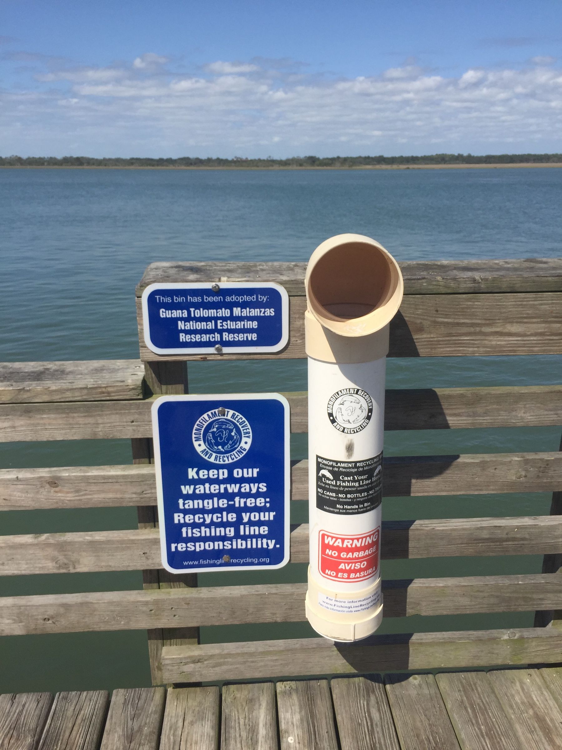 St. Johns County teams up with FWC to install fishing line recycling bins  at 15 locations – 104.5 WOKV