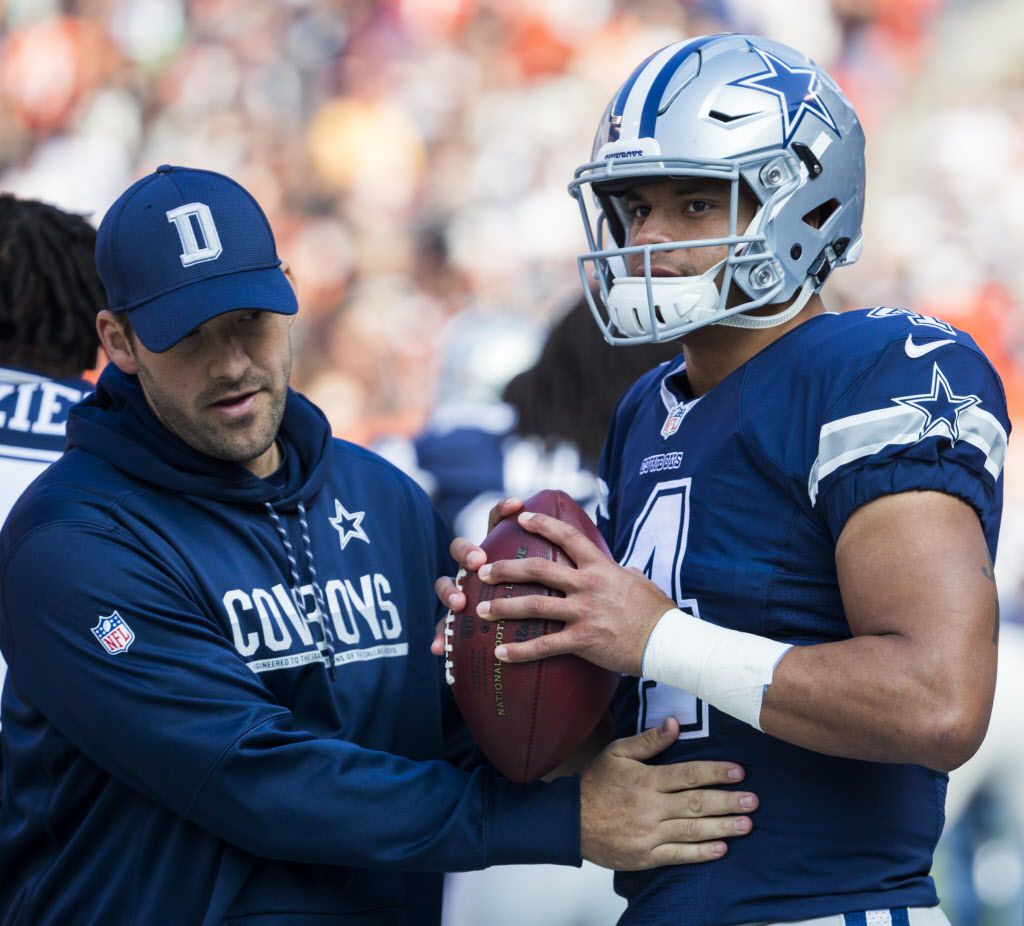 Tony Romo handles Dak Prescott situation with class - Sports