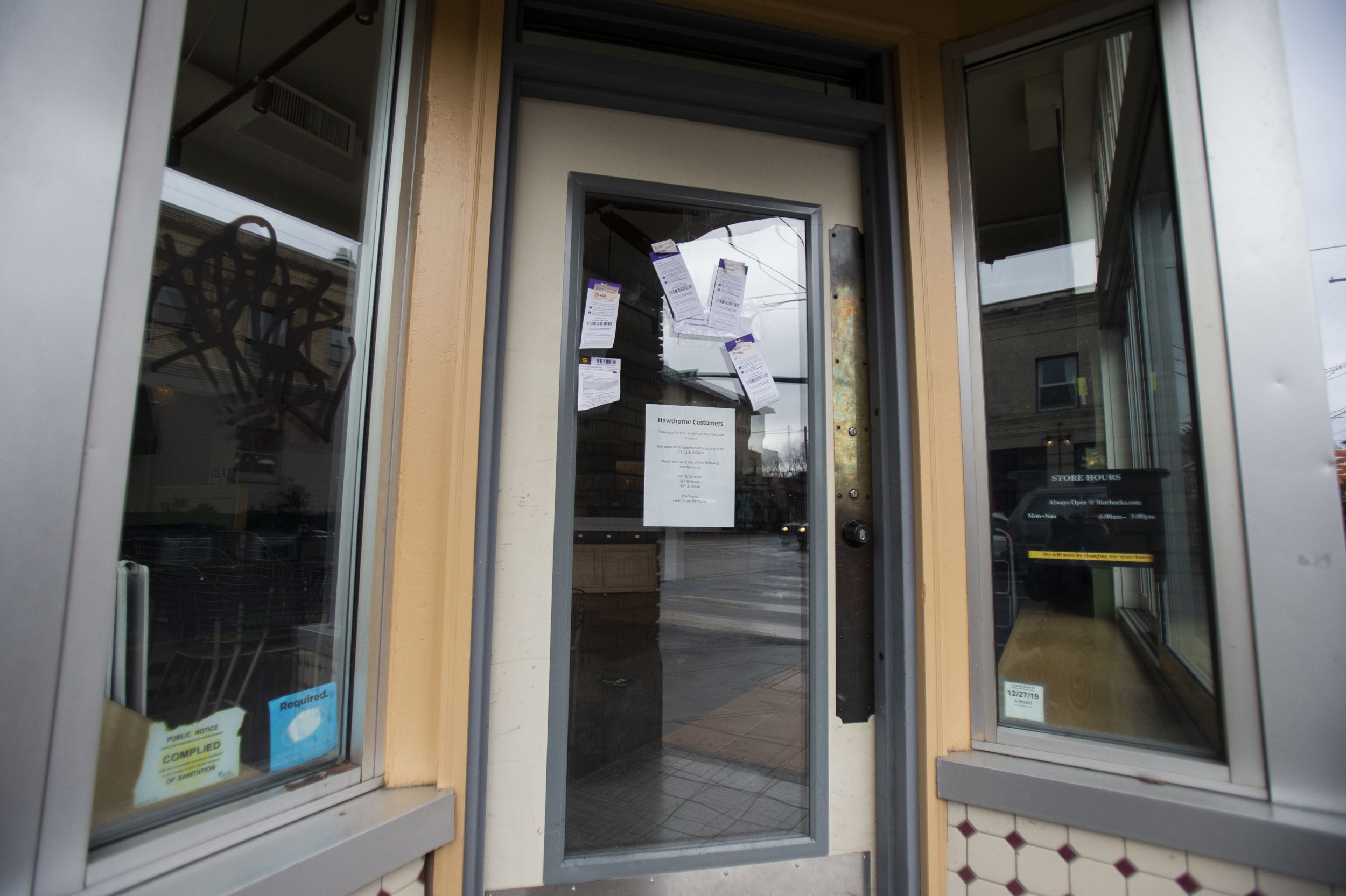 Hawthorne s empty storefronts are emblematic of challenges facing