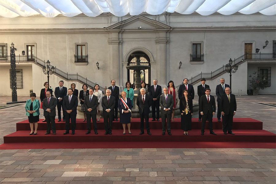 ultimo gabinete bachelet