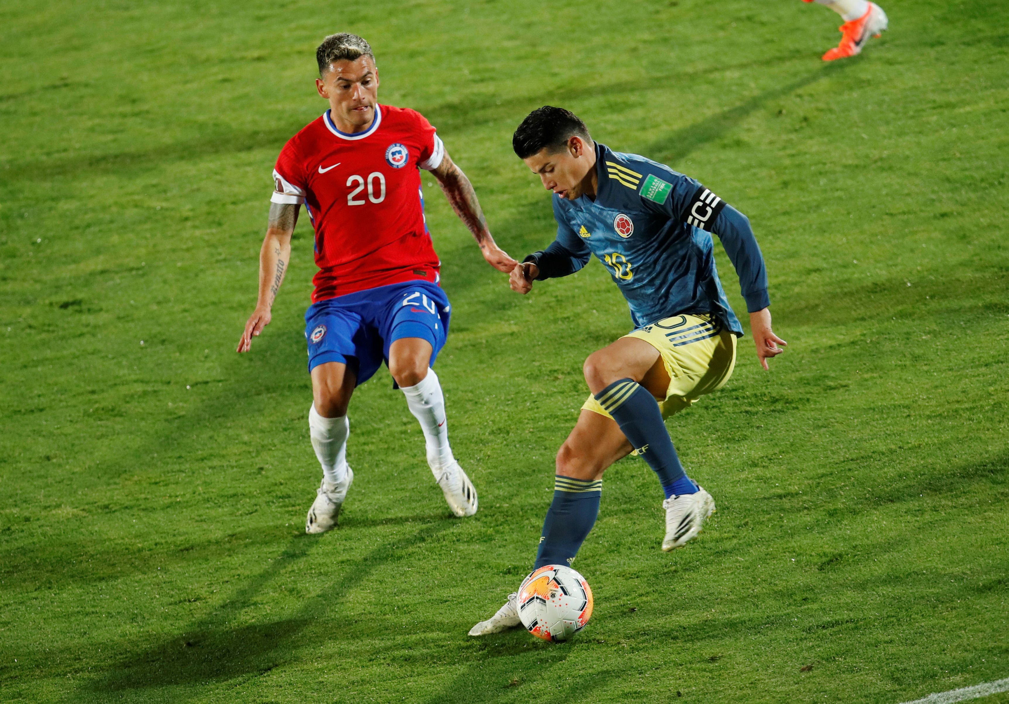 World Cup 2022 South American Qualifiers - Chile v Colombia