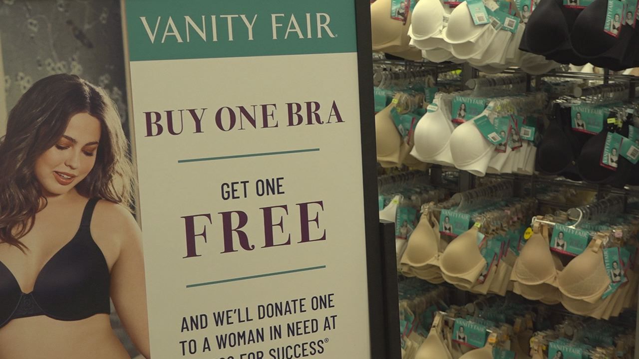 When Bras Offer A Different Kind Of Support: Vanity Fair® Lingerie Donates  50,000 Bras To Empower Women At Dress For Success®