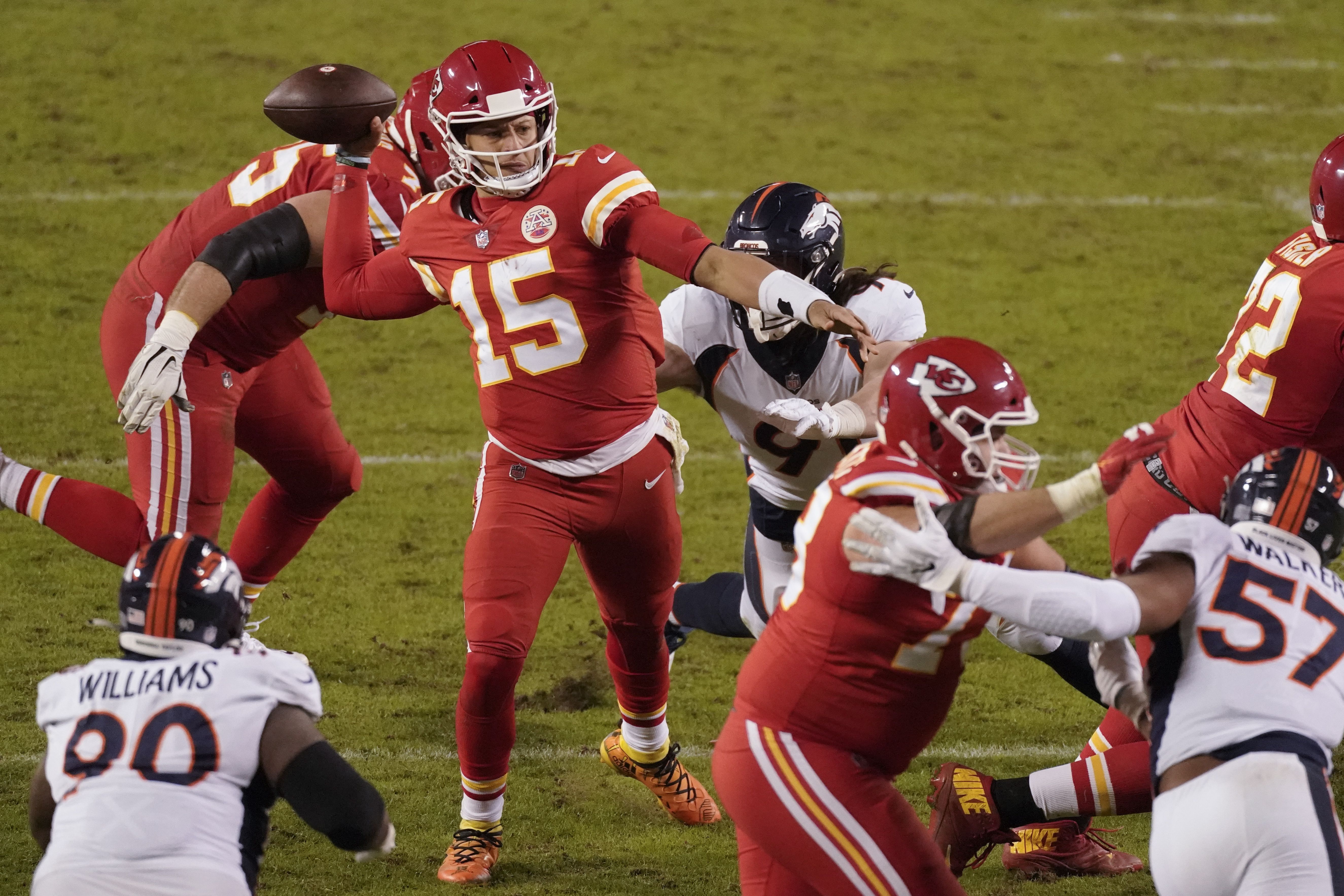 Patrick Mahomes: Kansas City Chiefs quarterback escapes