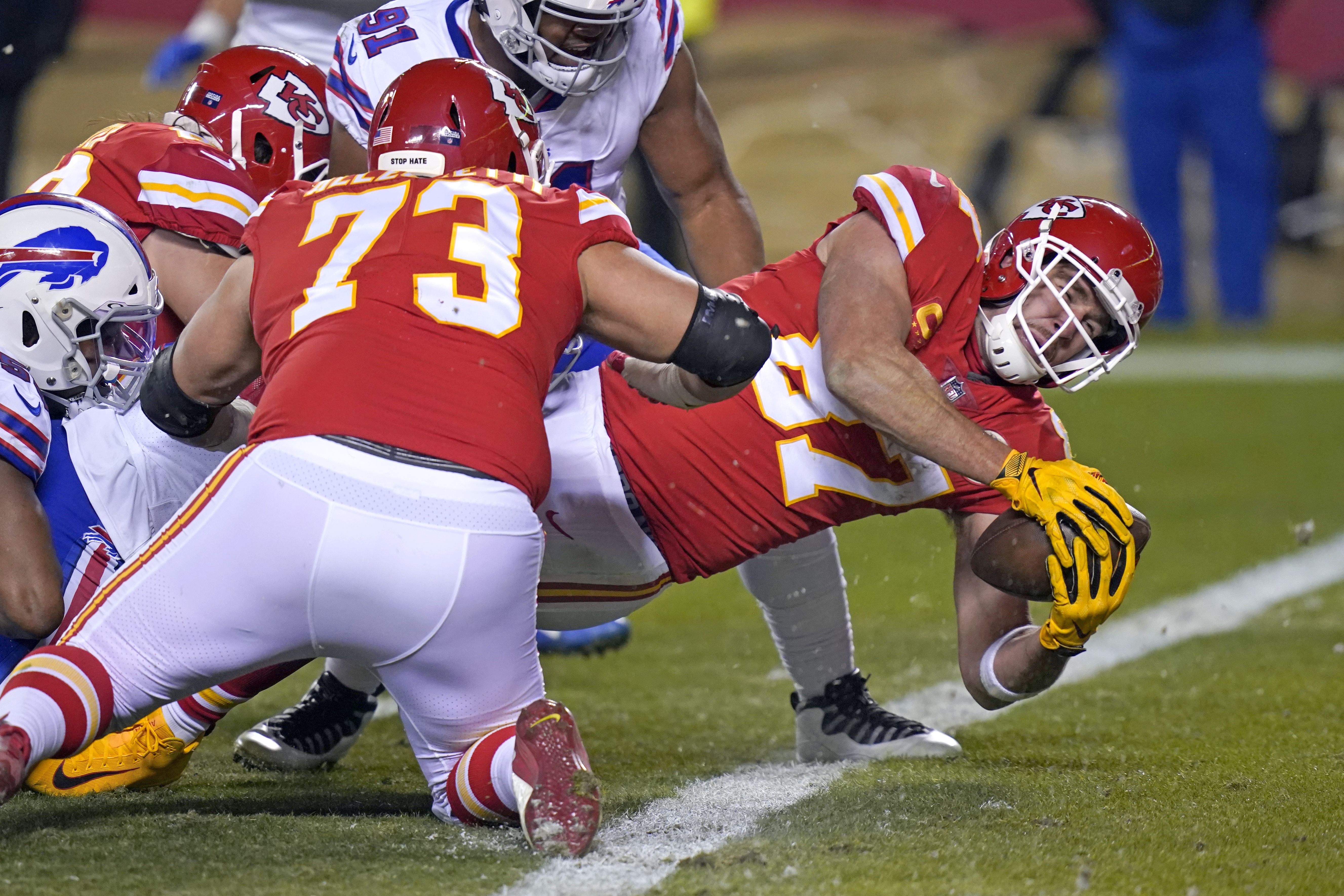 Chiefs following patchwork O-line into Super Bowl vs Bucs - The San Diego  Union-Tribune