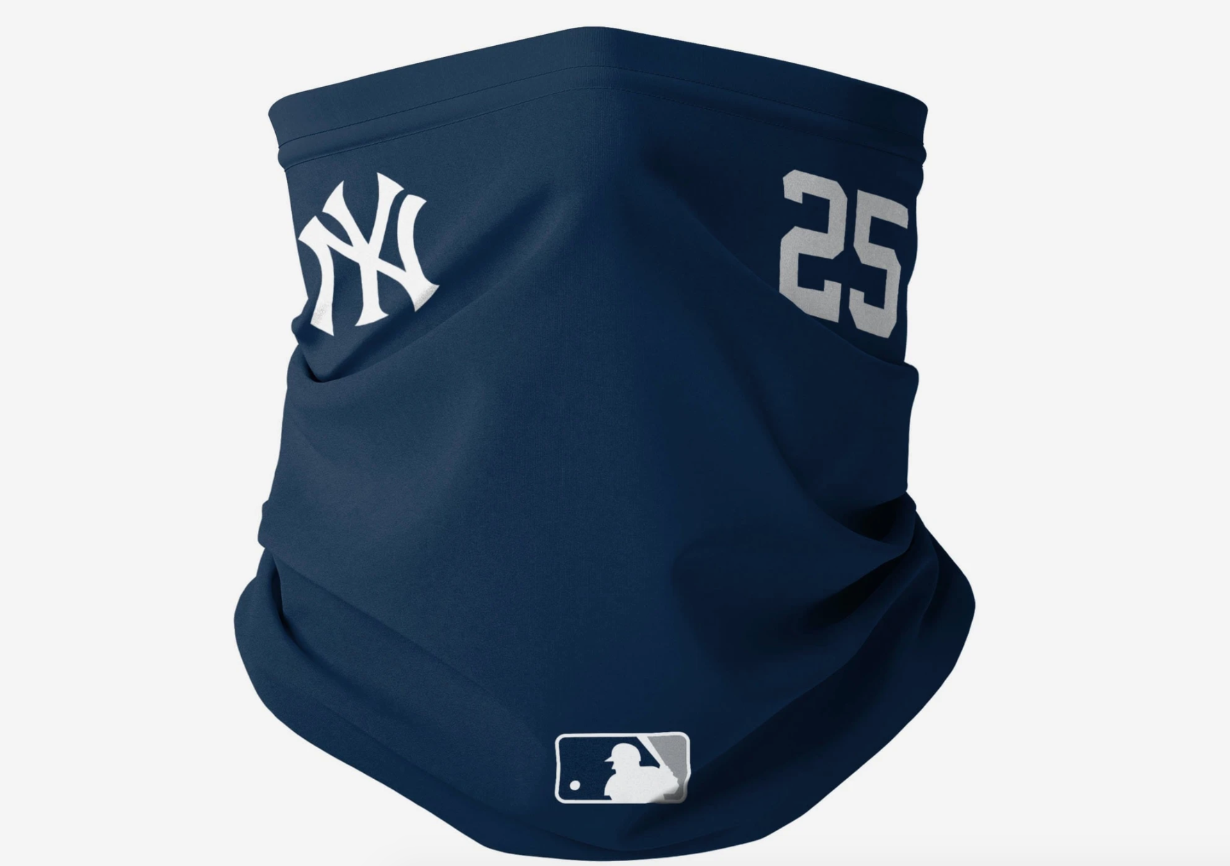 White New York Yankees Face Mask - White: Baseball Fan Gear & Apparel for  Women – LuLu Grace