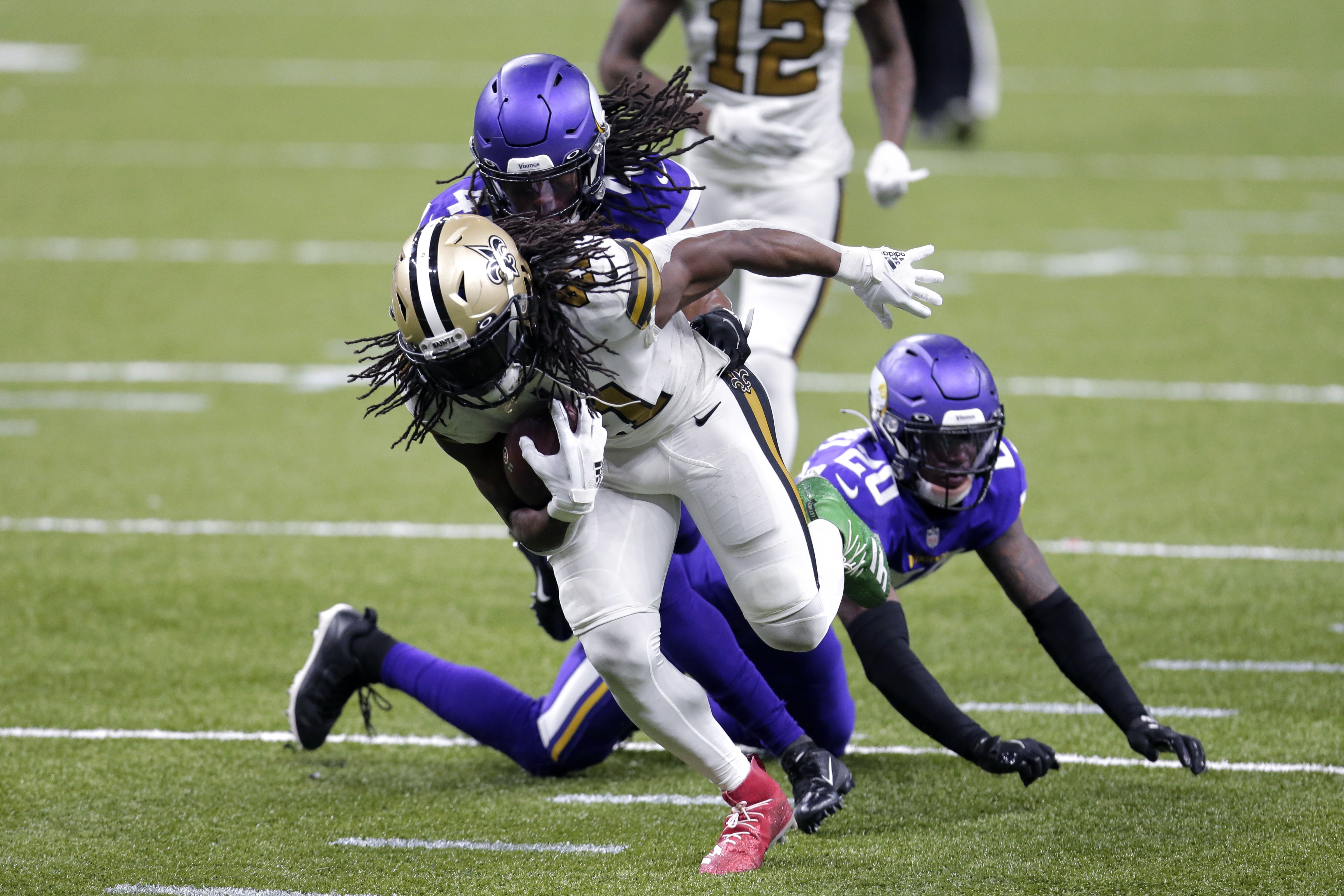 Vikings crushed by Saints, Kamara 52-33; 'This is a bad defense,' Zimmer  says