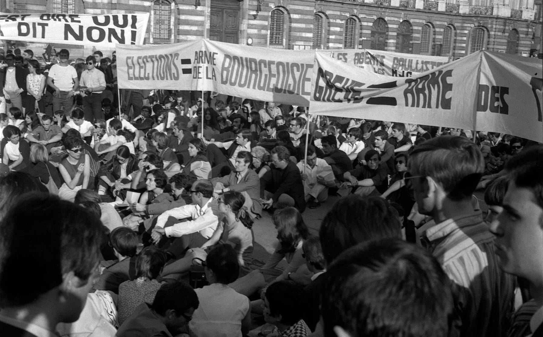 protesta francia 1968