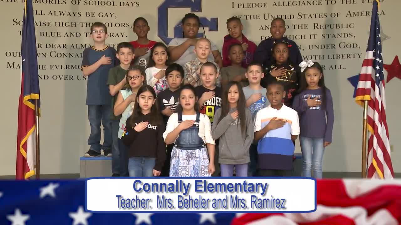 Mrs Beheler and Mrs. Ramirez's Class from Connally Elementary