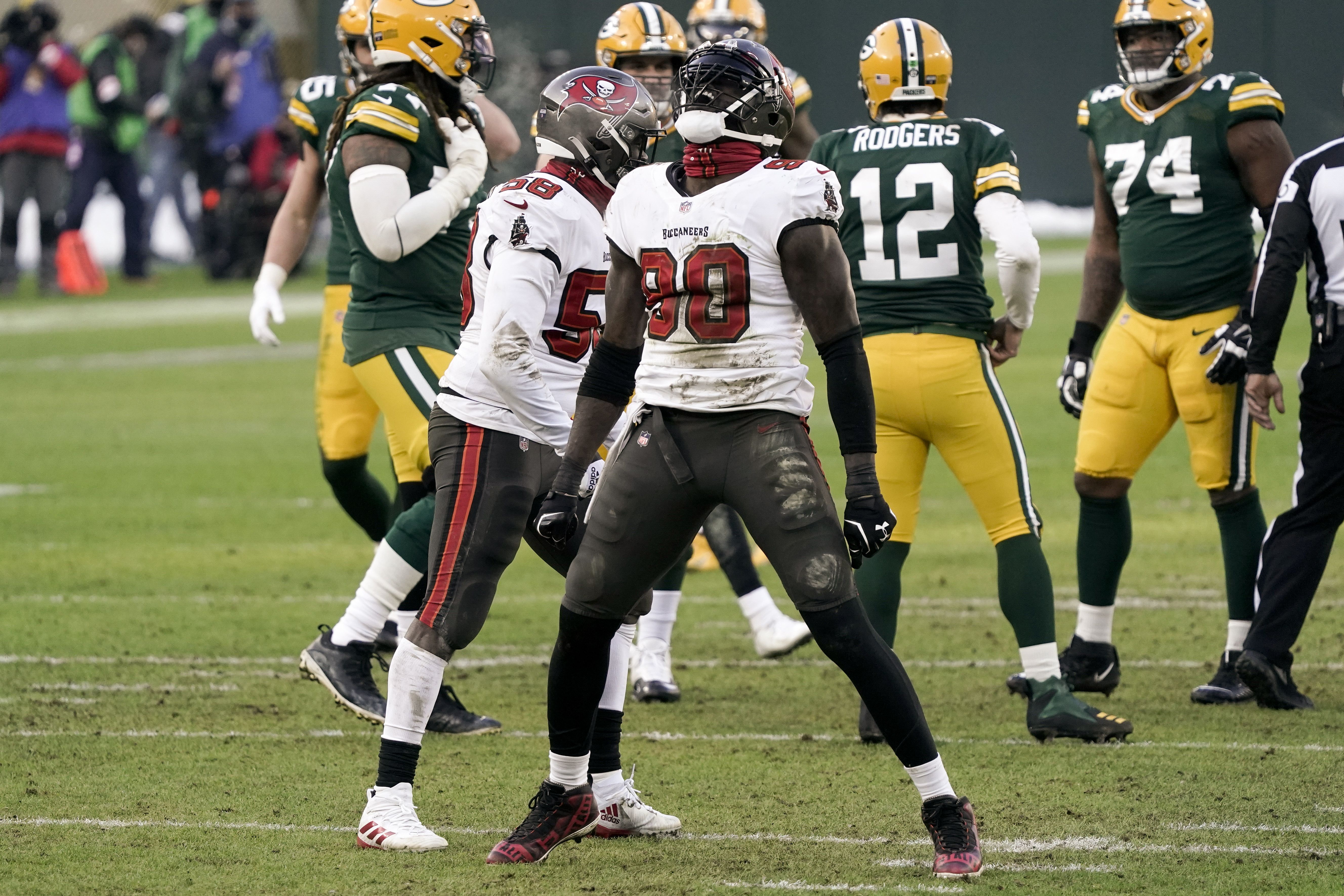 Bucs OLB Jason Pierre-Paul only NFL player with multiple sacks,  interceptions and forced fumbles this season, never wants to miss a snap