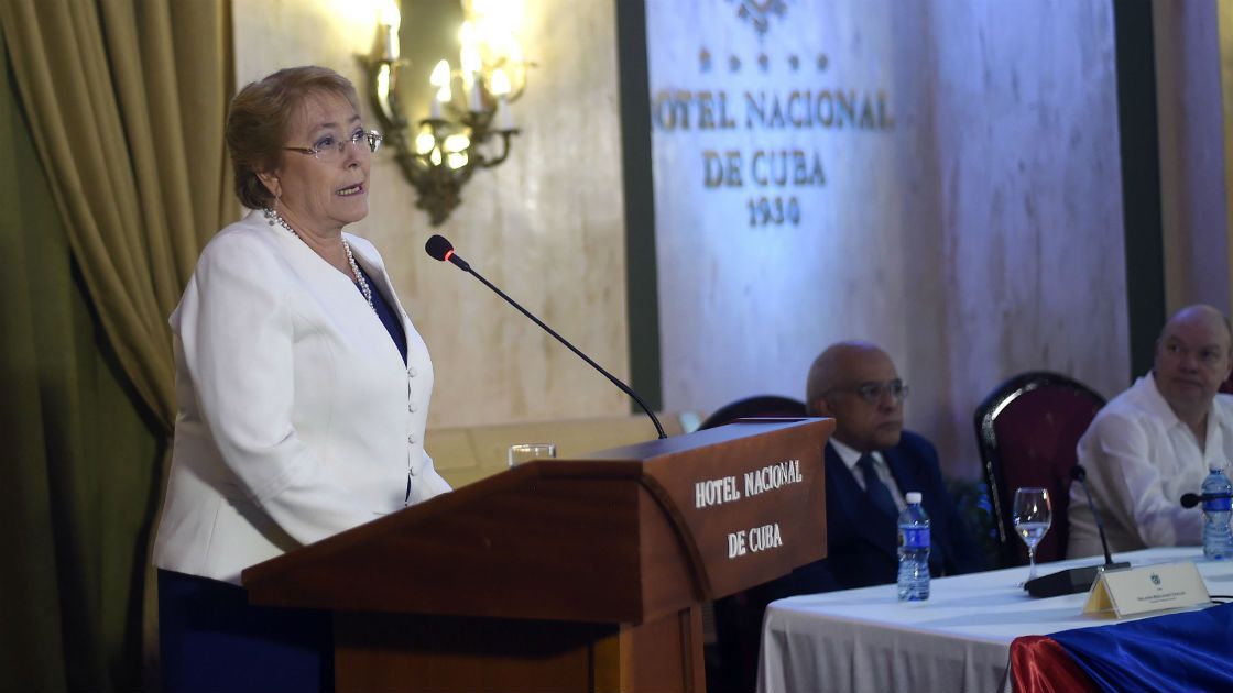 Bachelet Cuba