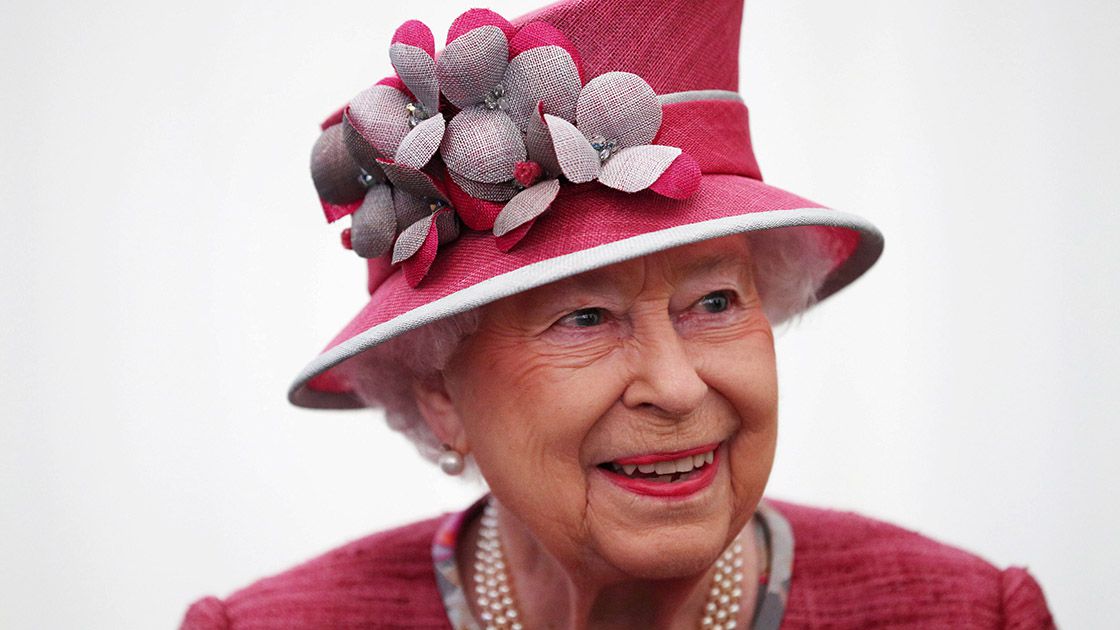 Britain's Queen Elizabeth II attends The King's Troop Royal Horse Art