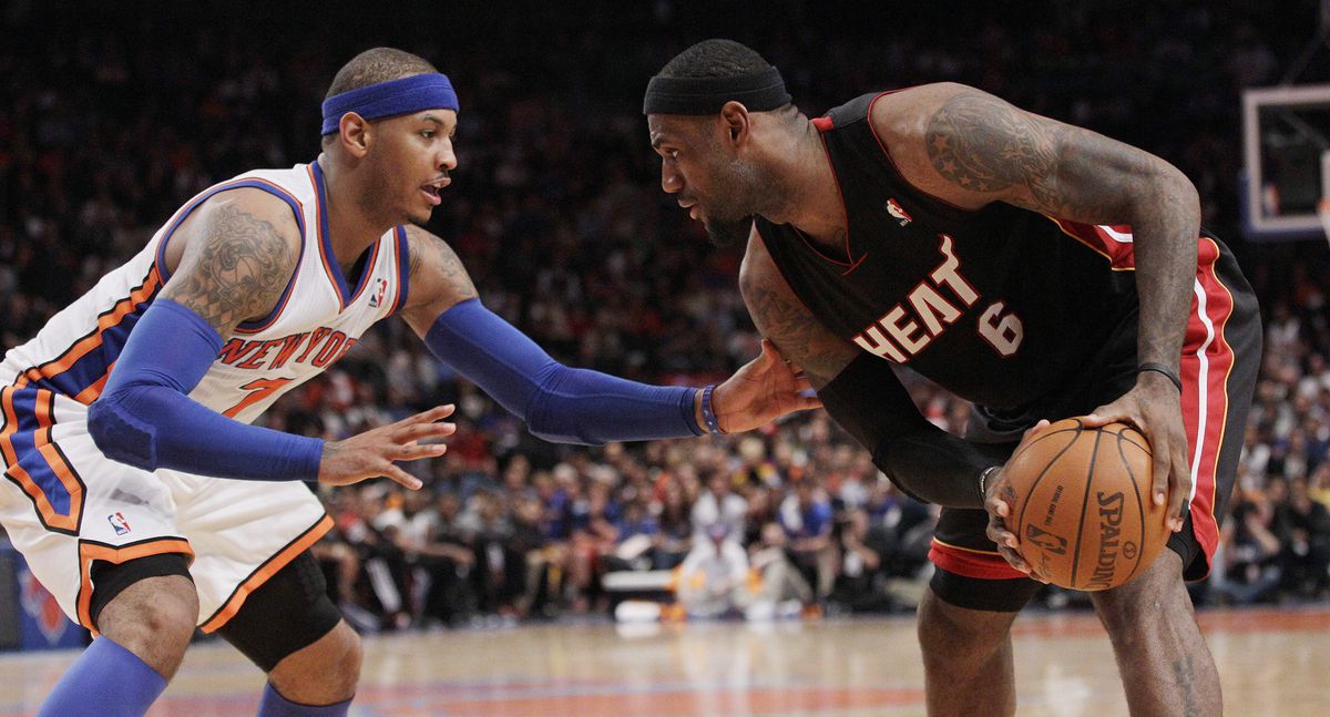 Dwyane Wade Gave Carmelo Anthony His Final Jersey Swap For A Pretty Cool  Reason - BroBible