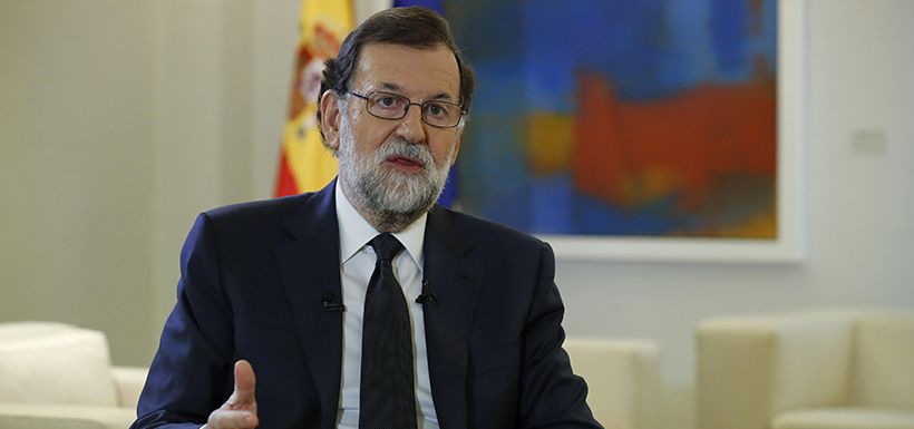 RAJOY EXIGE A PUIGDEMONT SUPRIMIR SU PROYECTO DE DECLARACIÓN DE INDEPENDENCIA