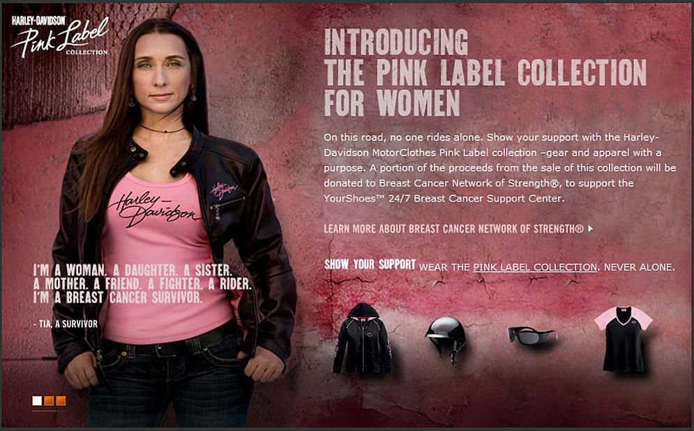 Pink Label  Harley-Davidson USA