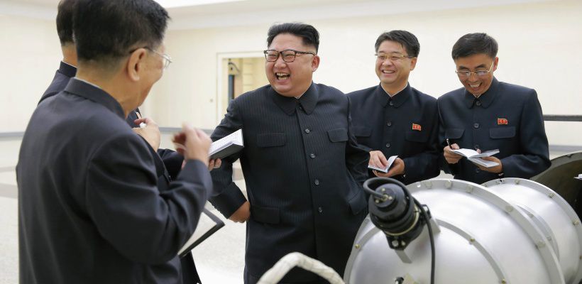 North Korean leader Kim Jong-un gives guidance to nuclear weaponization of ICBM