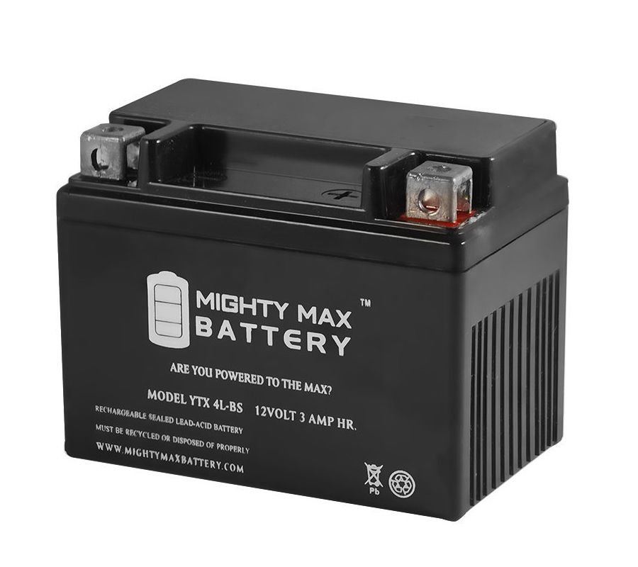 YTX14-BSGEL -12 Volt 12 AH, 200 CCA, Rechargeable Maintenance Free SLA AGM  Motorcycle Battery - MightyMaxBattery