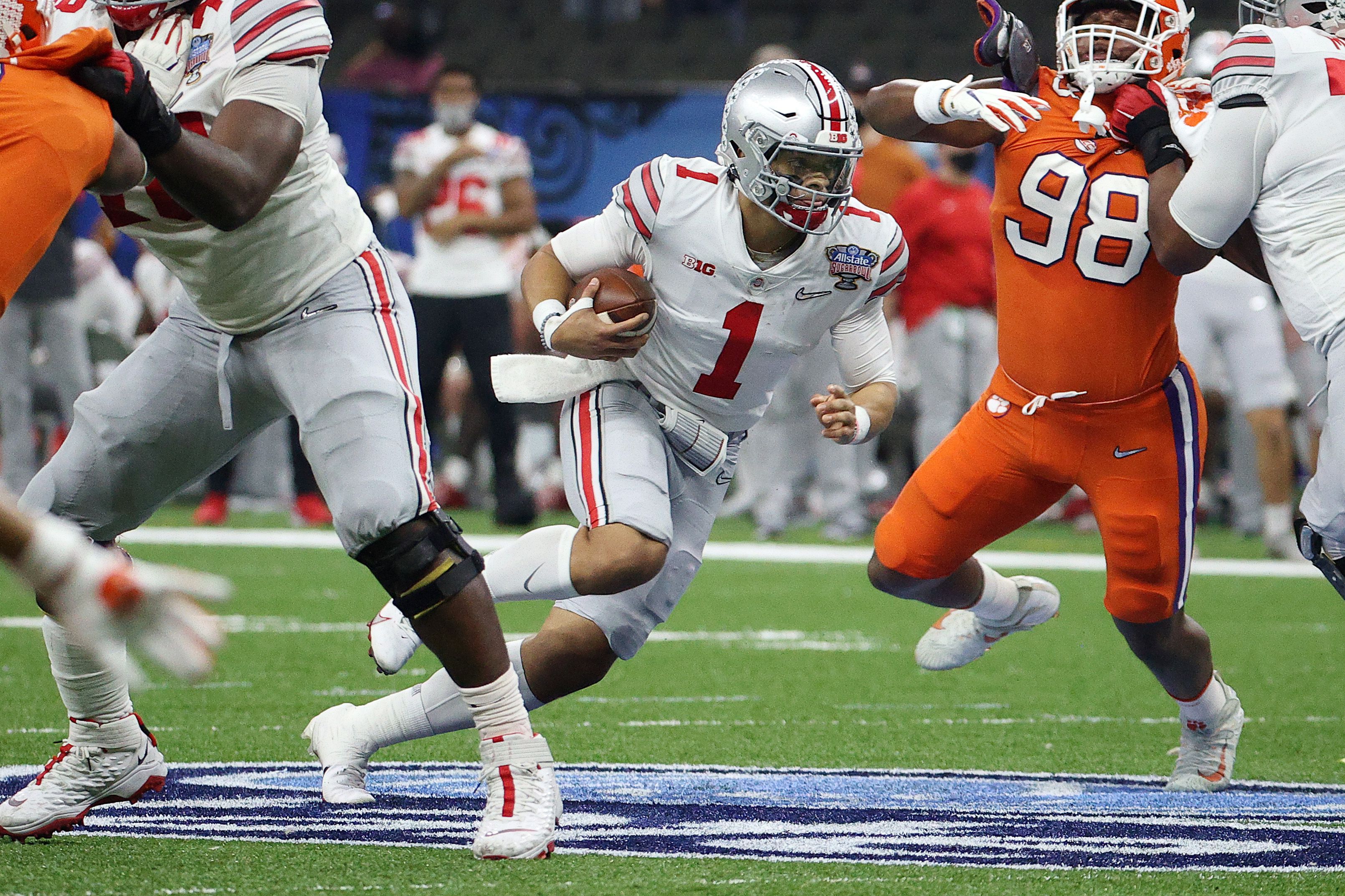 National championship game: Hobbled Justin Fields not enough for OSU