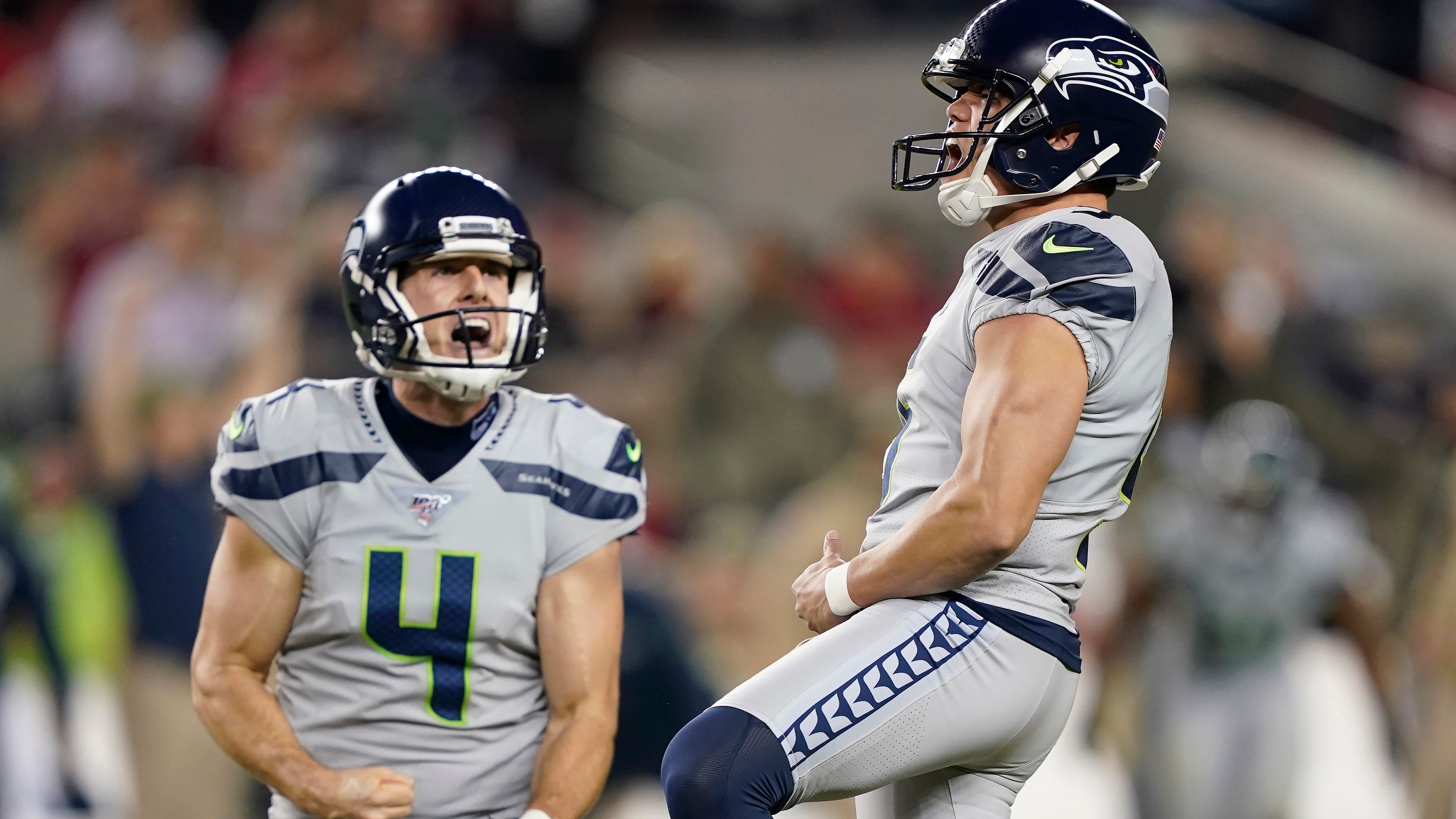 NFL's last unbeaten team falls as Seahawks defeat 49ers 27-24 in overtime