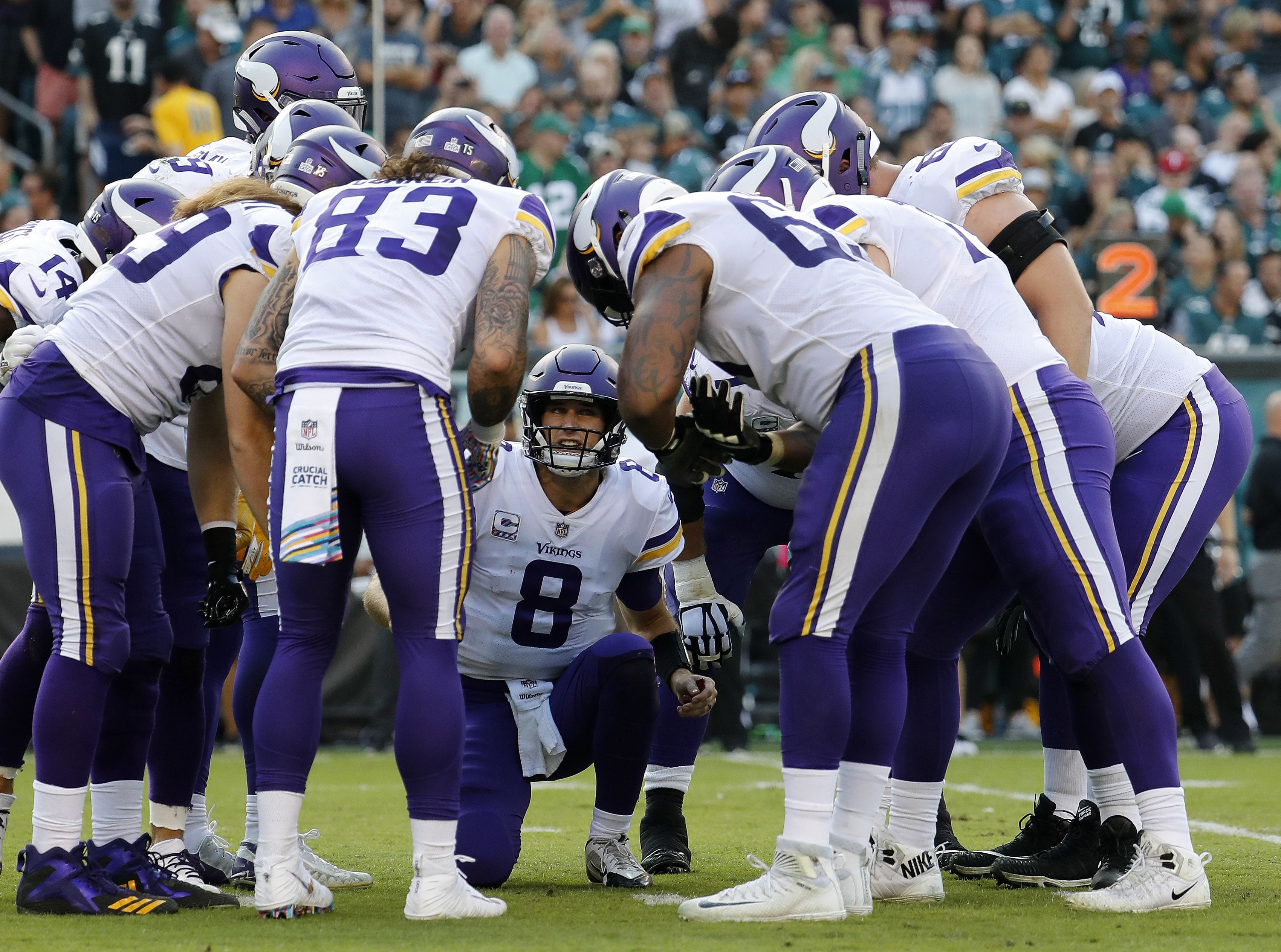 Philadelphia Eagles at Minnesota Vikings: 4 things that stand out about  Kirk Cousins, Mike Zimmer and more 