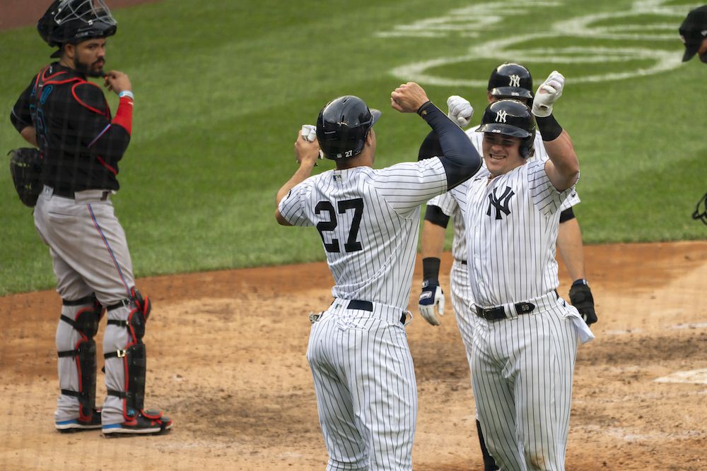 Yankees' Luke Voit struggling again as playing time decreases