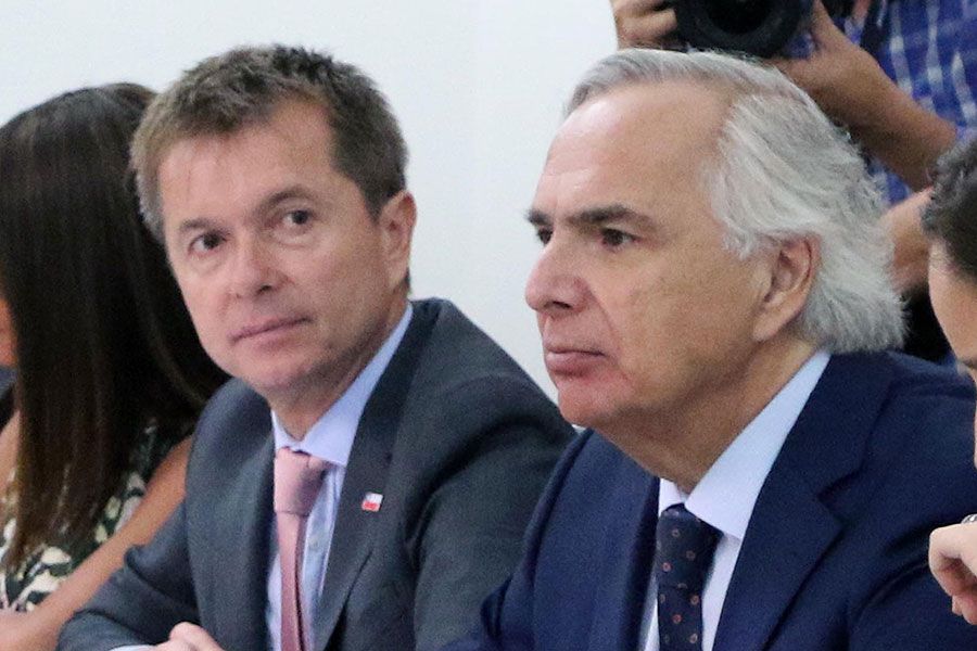 Andrés Chadwick y Felipe Salaberry