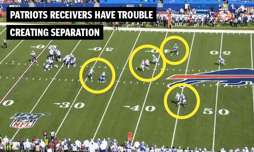 Film study: Why did Tom Brady and Josh Allen struggle so much? - The Boston  Globe