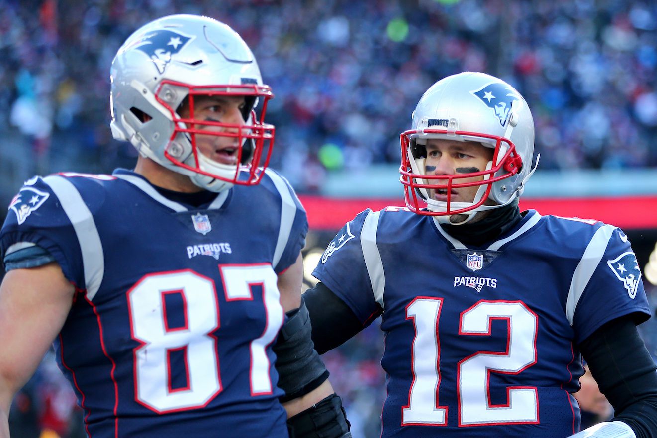 Tom Brady Pitched Team-up With Rob Gronkowski Throughout Free Agency