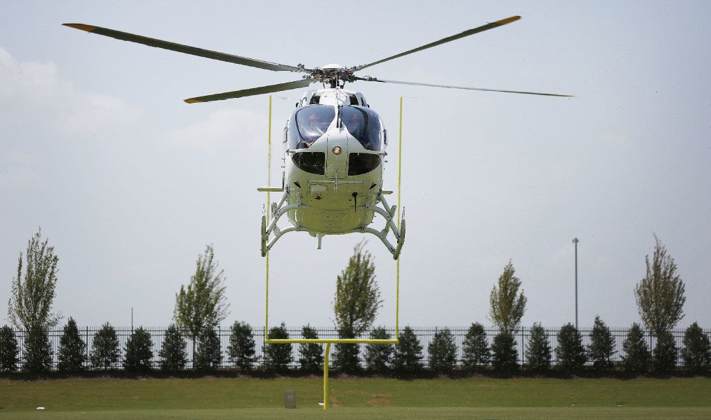 Take a peek inside Jerry Jones' new Cowboys-themed helicopter