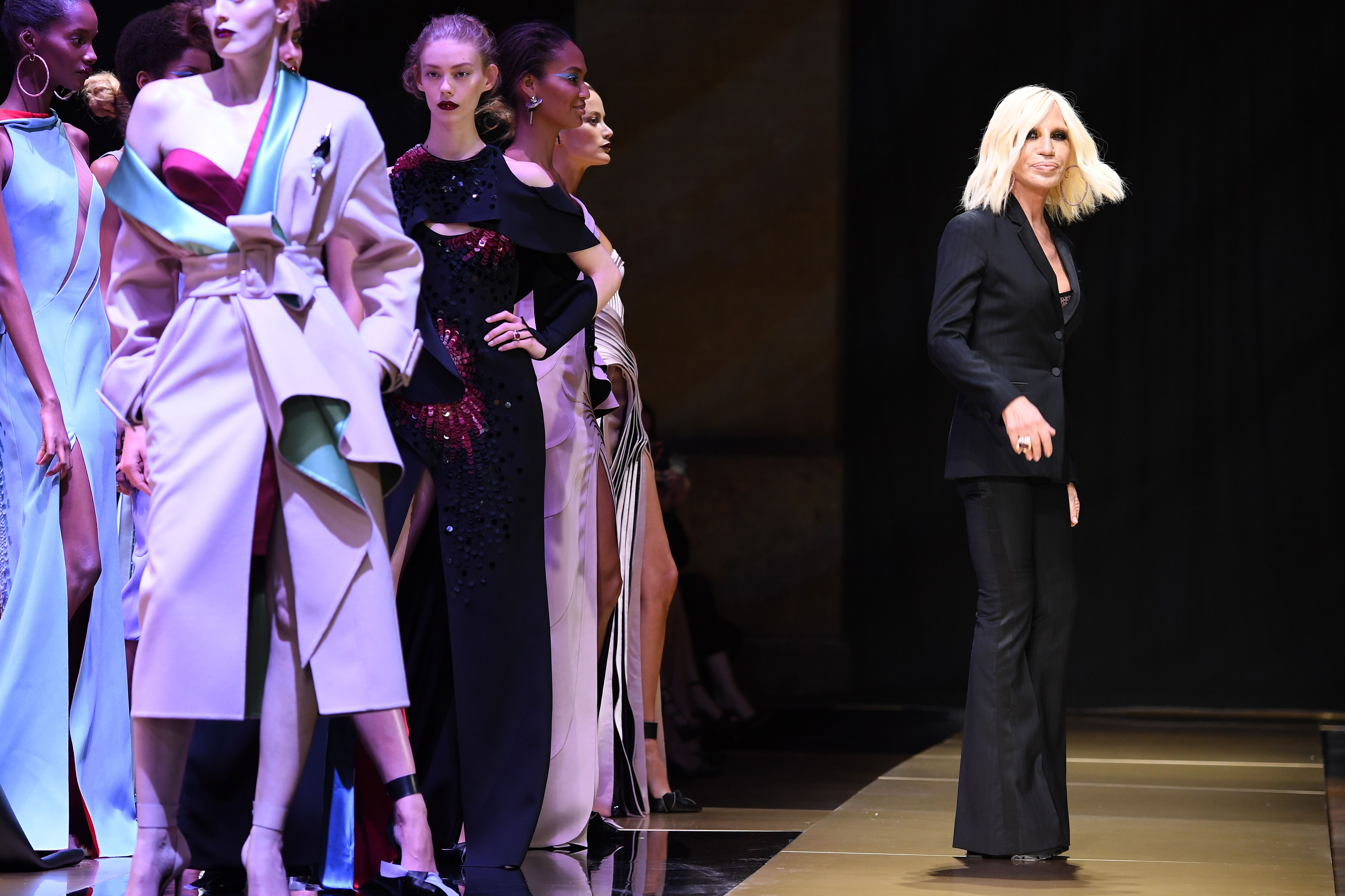 Dolce & Gabbana and Donatella Versace talk plus-size fashion